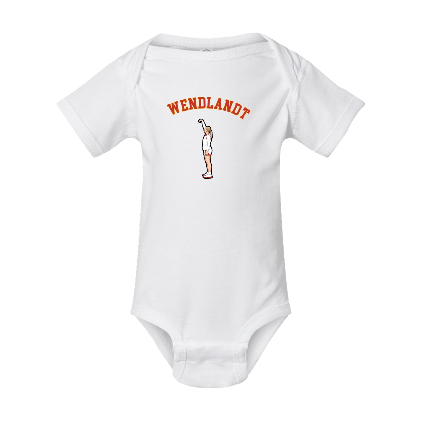 Baby Onesie — Shirsey Arch in White