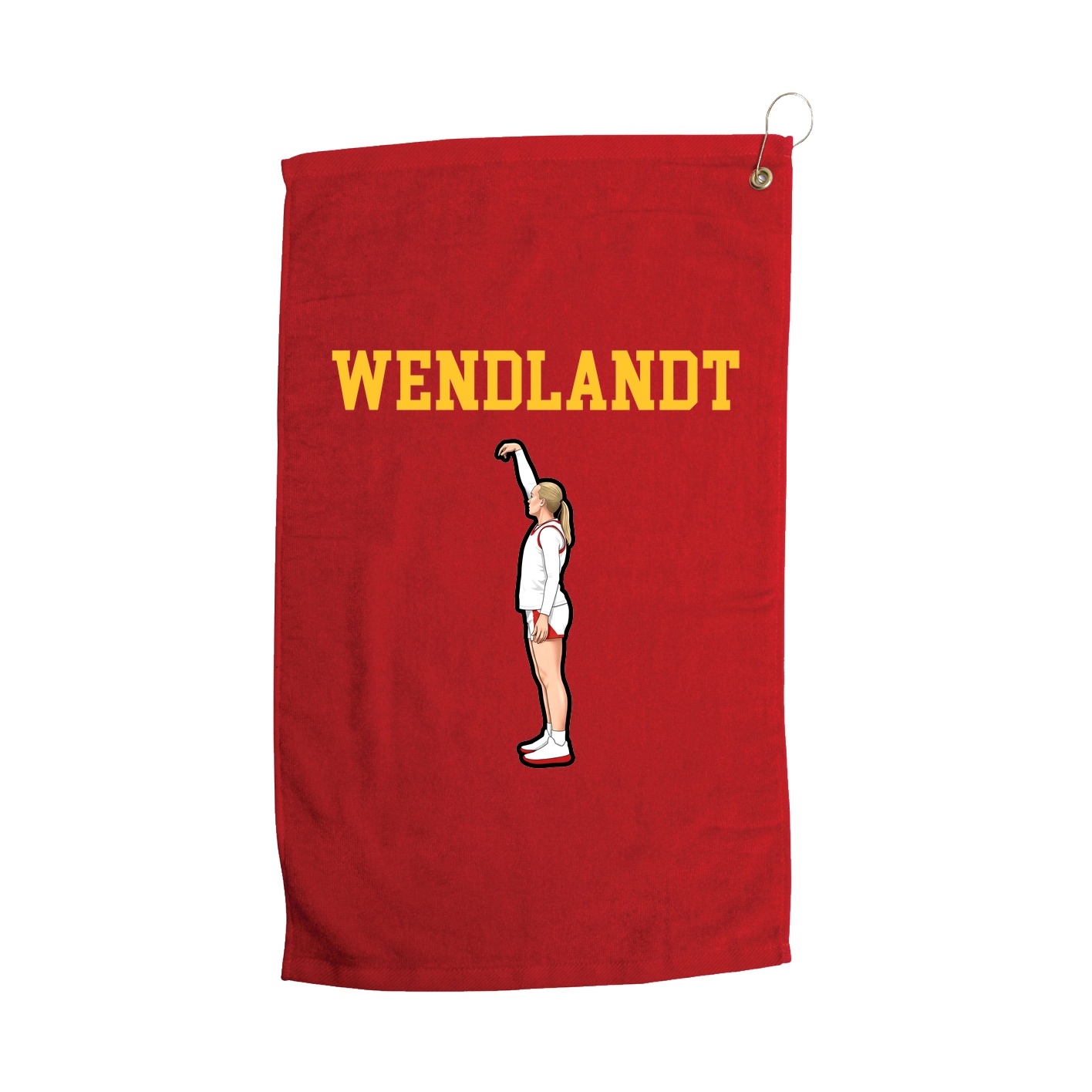 Golf Towel — Shirsey in Red