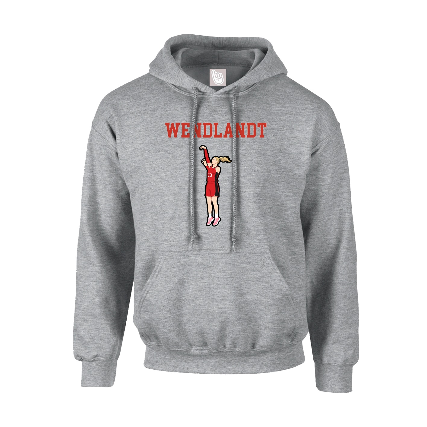 Hoodie — Shirsey in Grey
