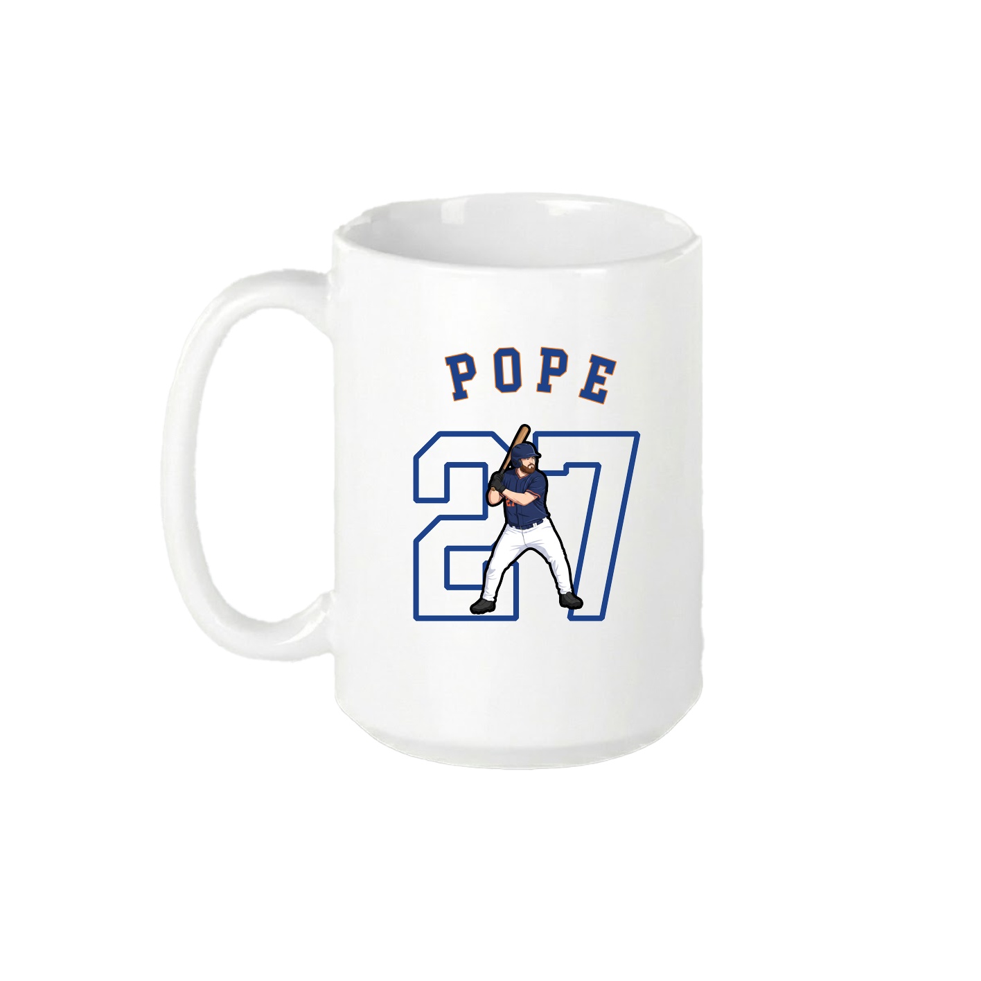 15oz Coffee Mug — Shirsey Arch in White
