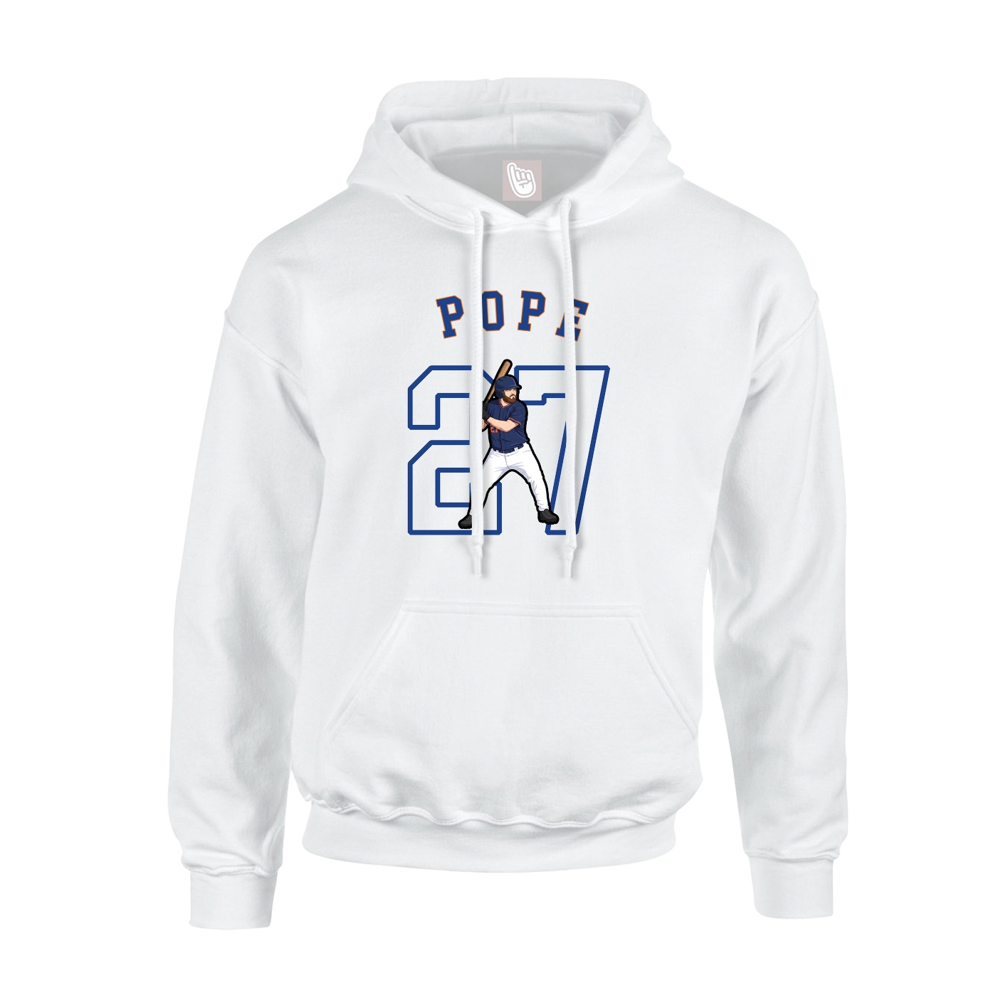 Hoodie — Shirsey Arch in White