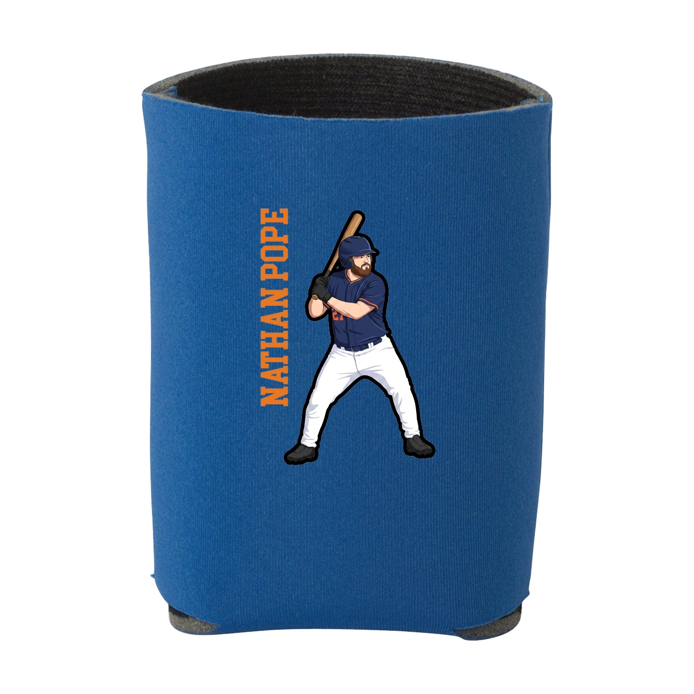 Can Holder — Name Vertical in Royal