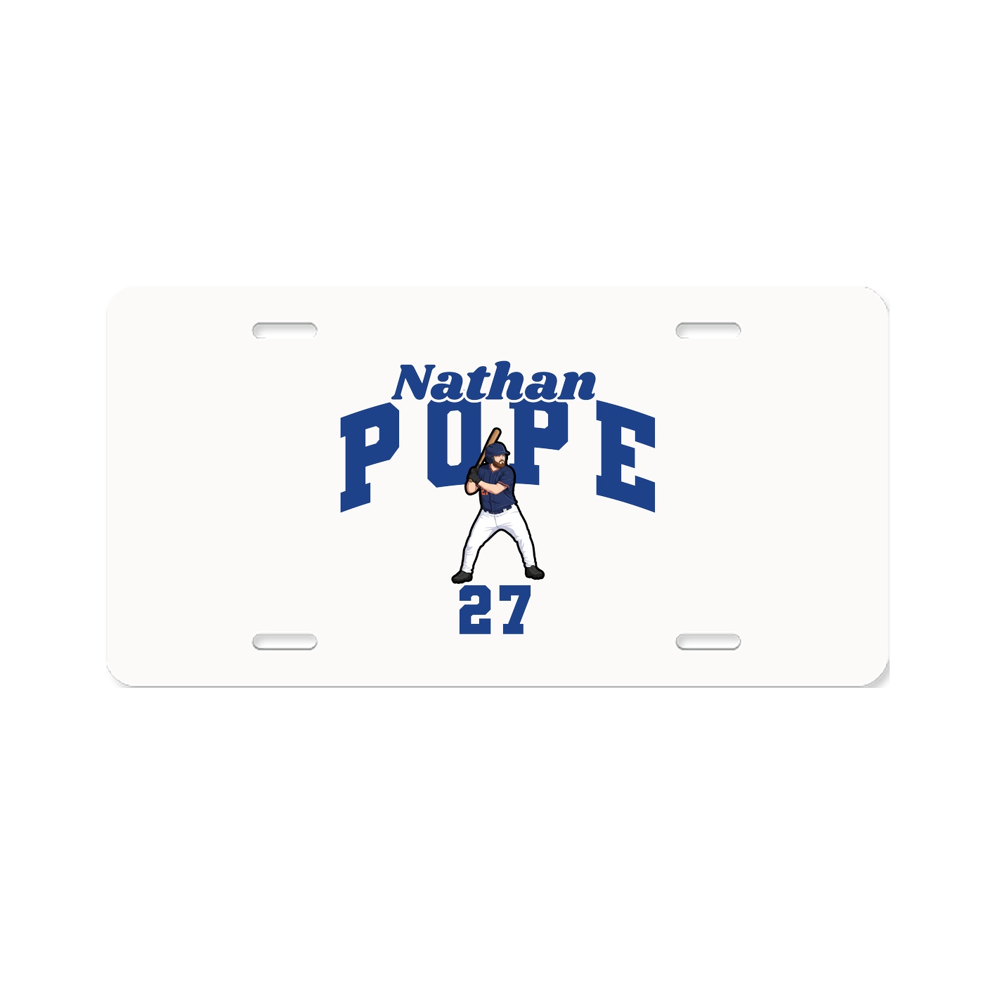 License Plate — Signature Arch in Classic