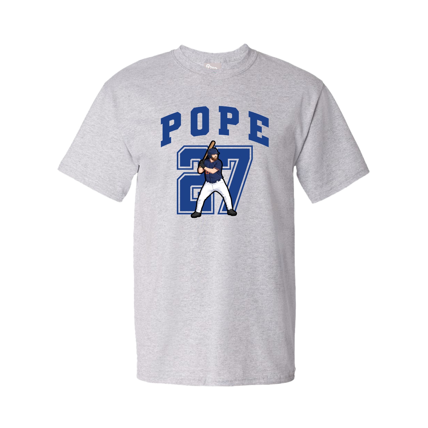 Youth Tee — Number in Grey