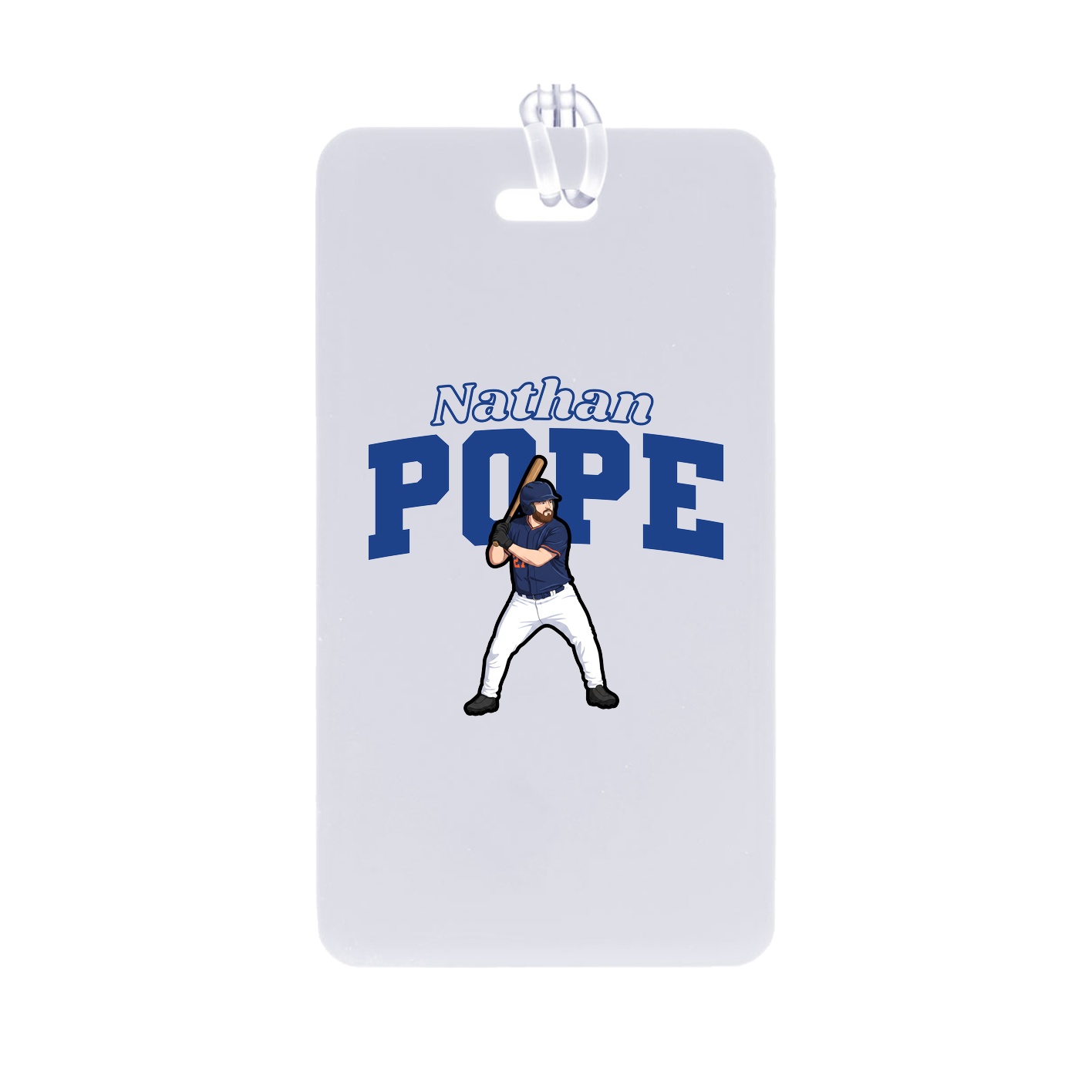 Bag Tag — Name Arch in Classic