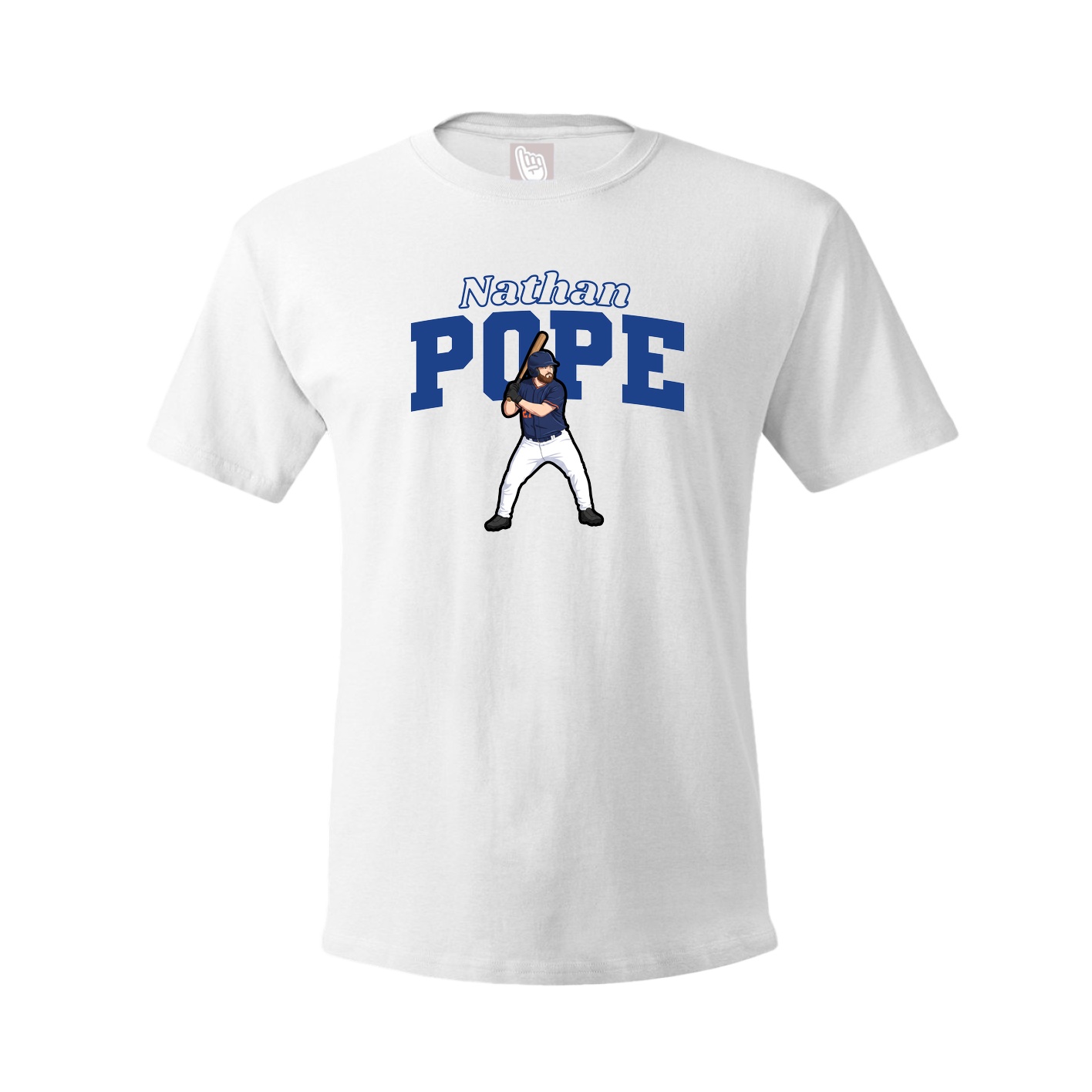 Tee — Name Arch in White