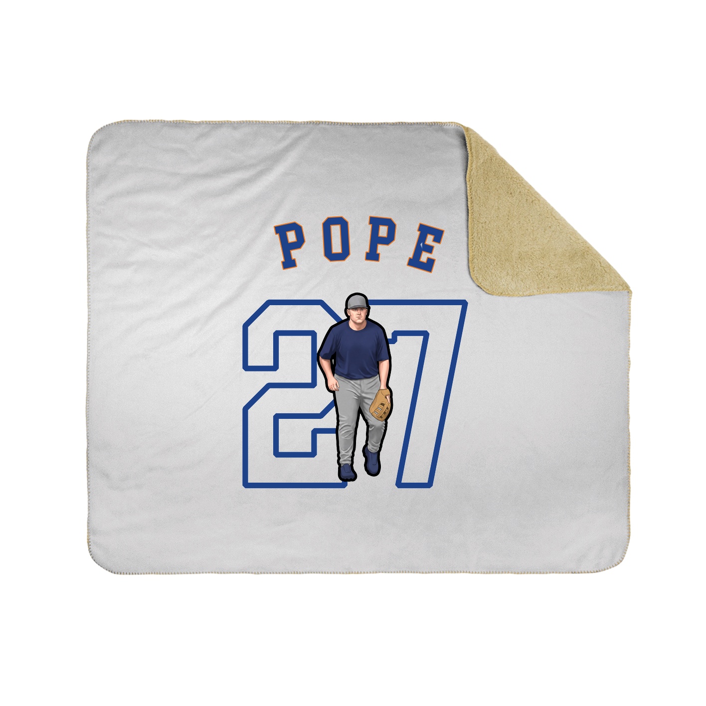 Throw Blanket — Shirsey Arch in White