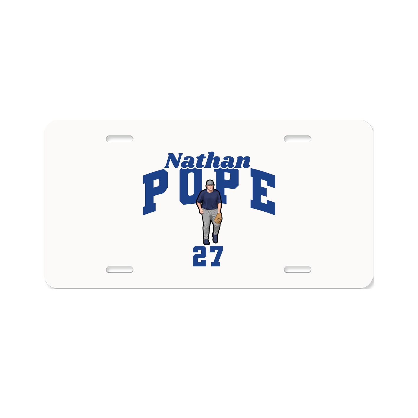 License Plate — Signature Arch in Classic