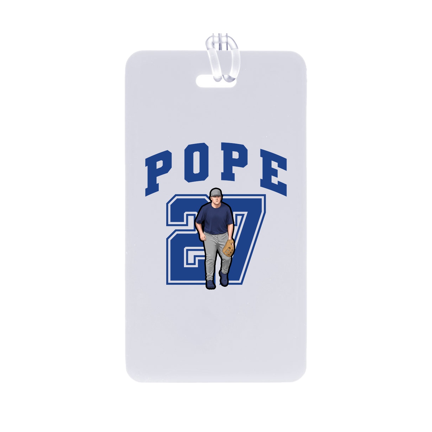 Bag Tag — Number in Classic