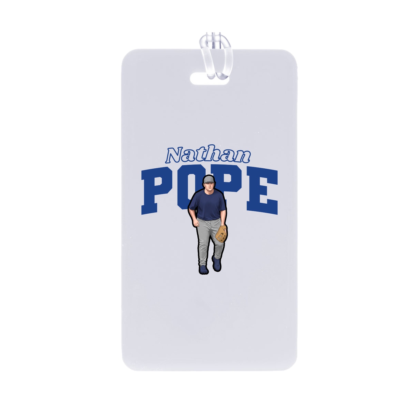 Bag Tag — Name Arch in Classic