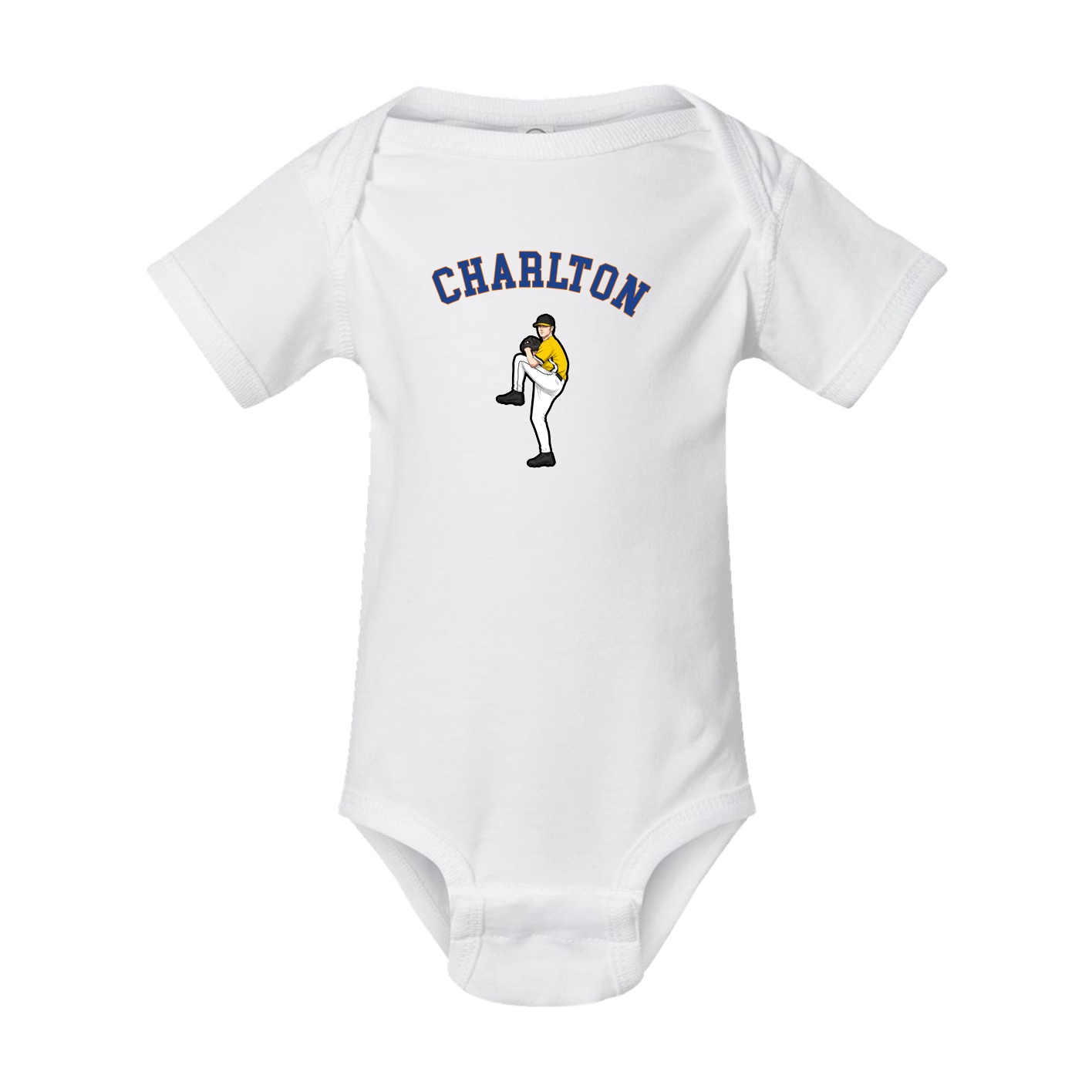 Baby Onesie — Shirsey Arch in White