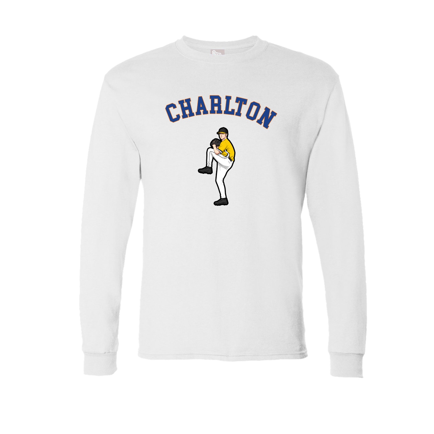 Long Sleeve Tee — Shirsey Arch in White