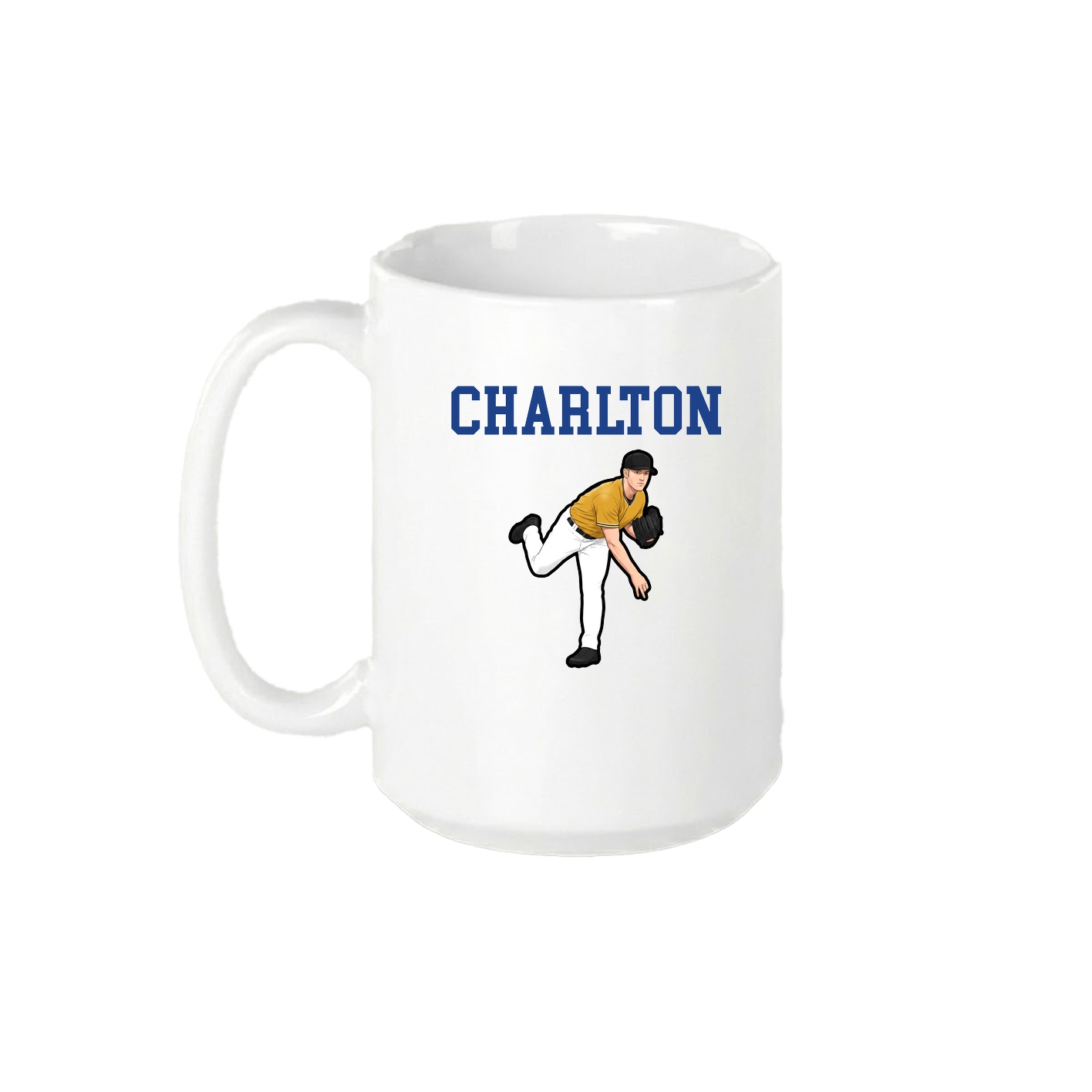 15oz Coffee Mug — Shirsey in White