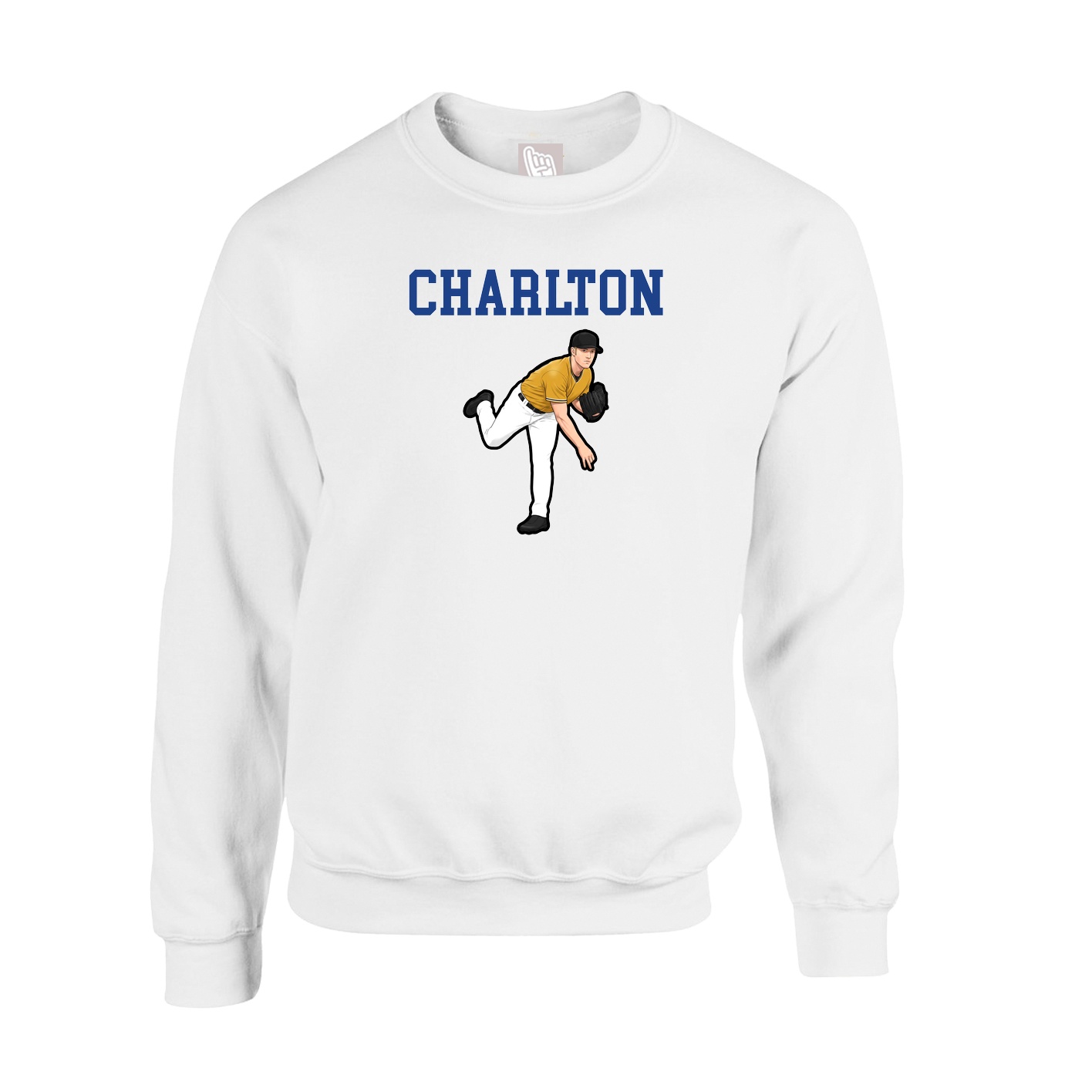 Fleece Crew — Shirsey in White