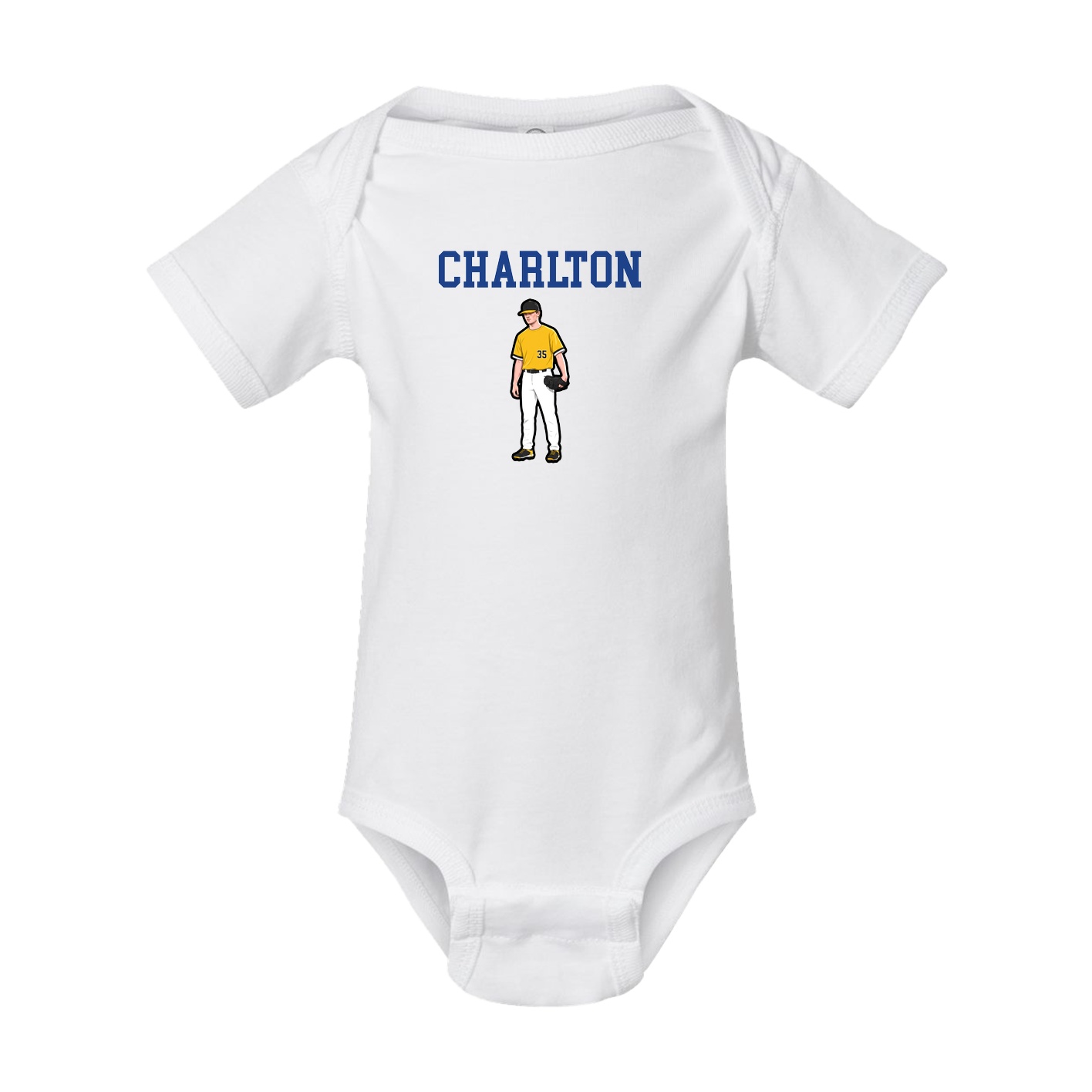 Baby Onesie — Shirsey in White