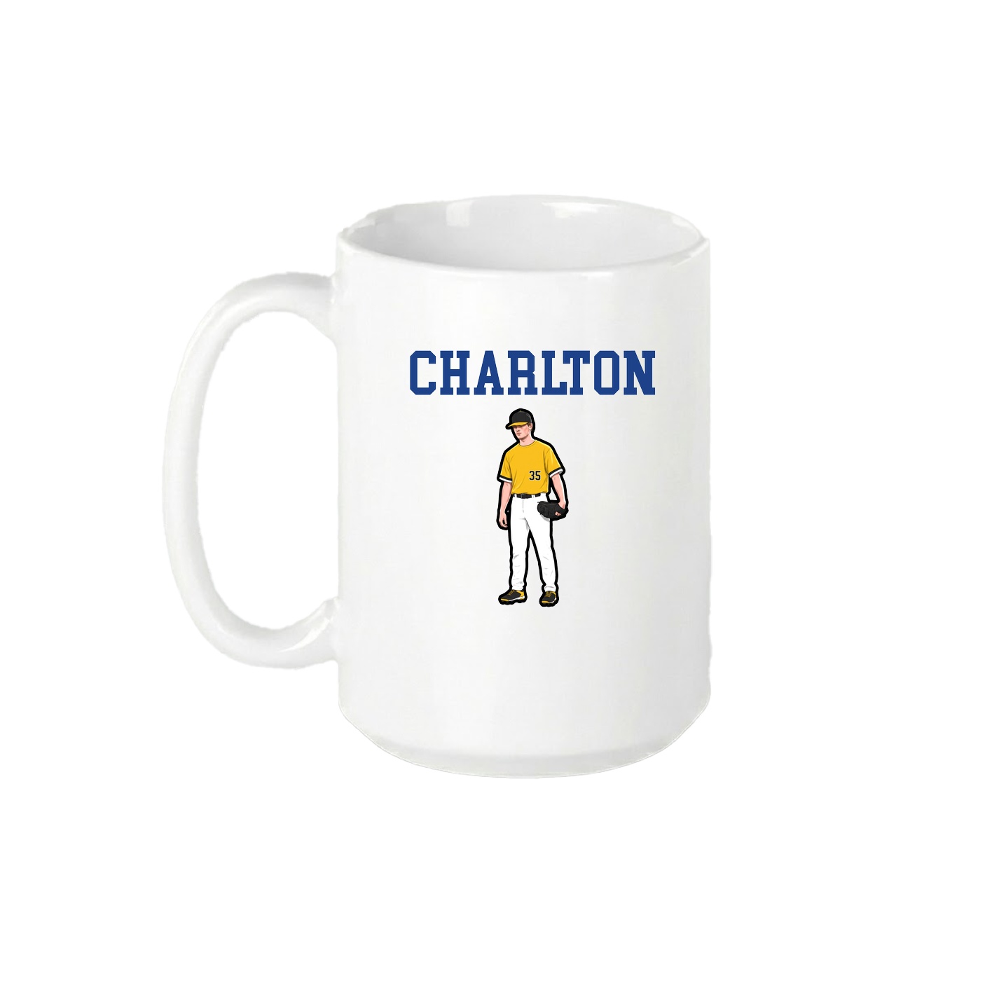 15oz Coffee Mug — Shirsey in White