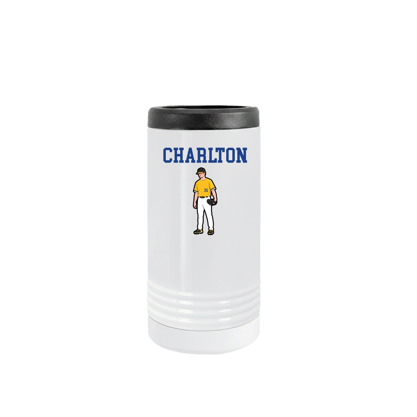 Slim Beverage Holder — Shirsey in White