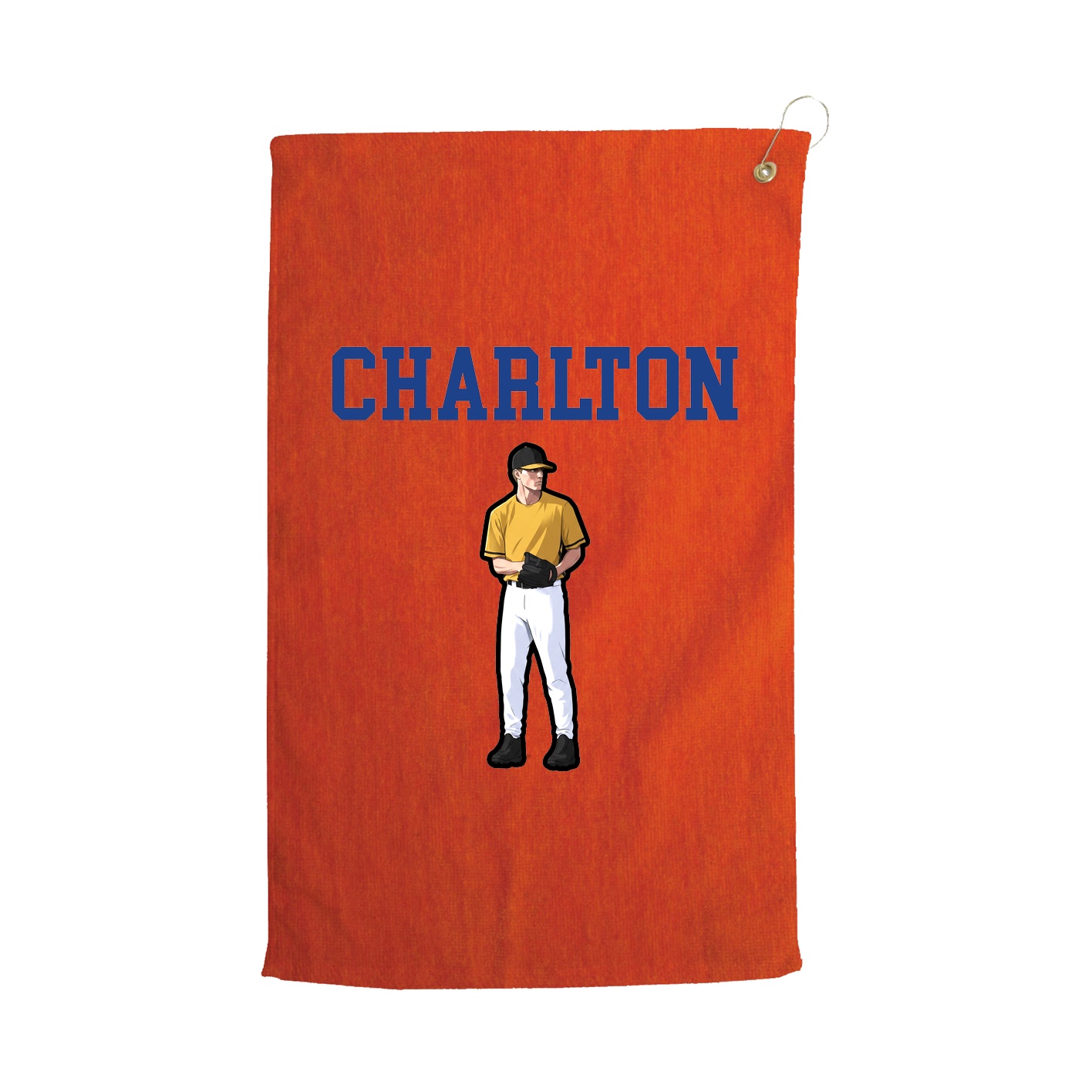 Golf Towel — Shirsey in Orange