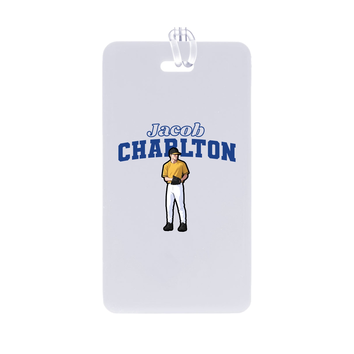 Bag Tag — Name Arch in Classic