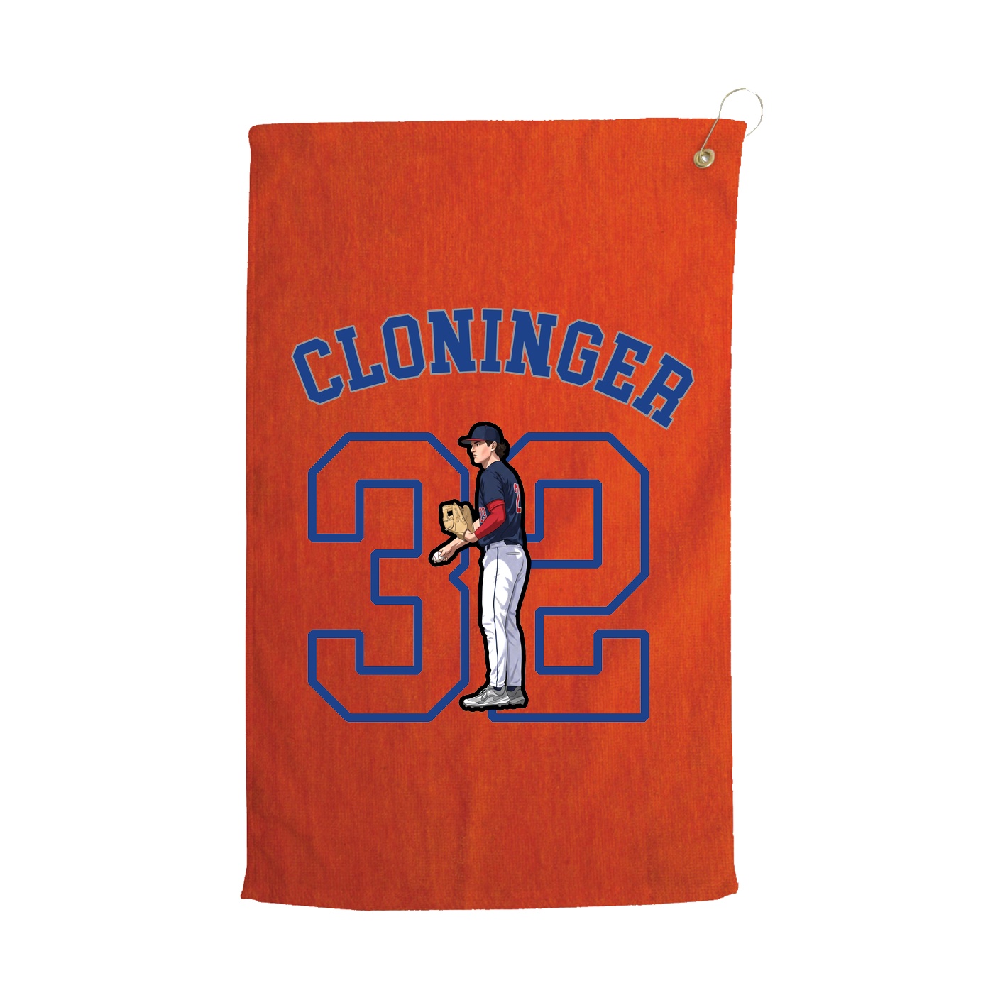Golf Towel — Shirsey Arch in Orange