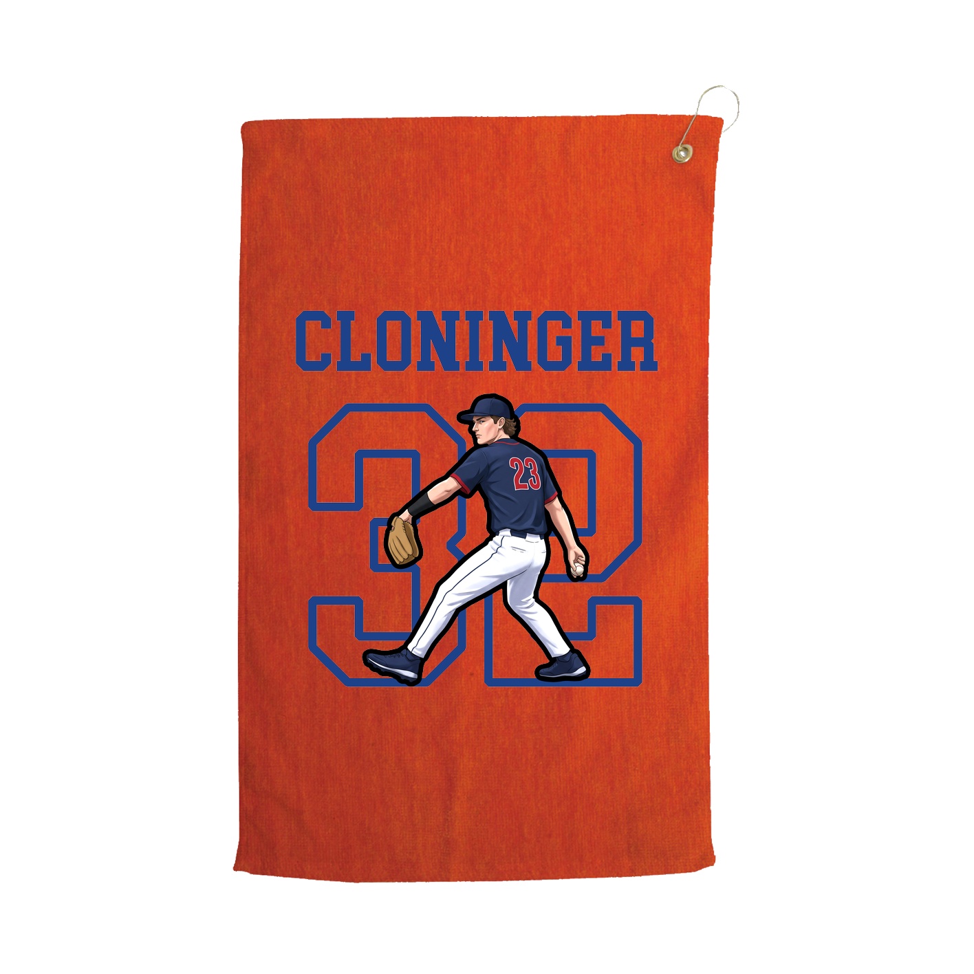 Golf Towel — Shirsey in Orange