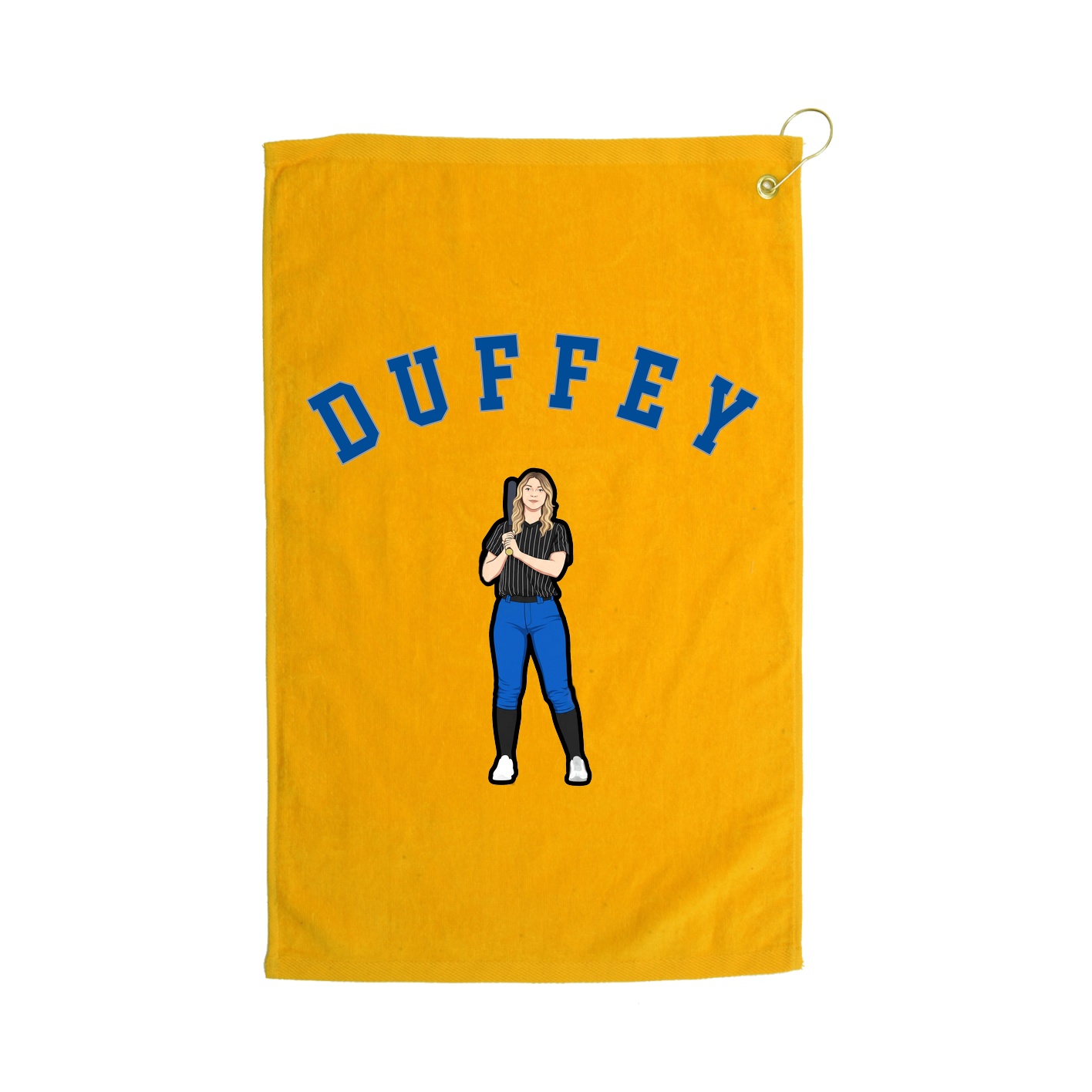 Golf Towel — Shirsey Arch in Gold