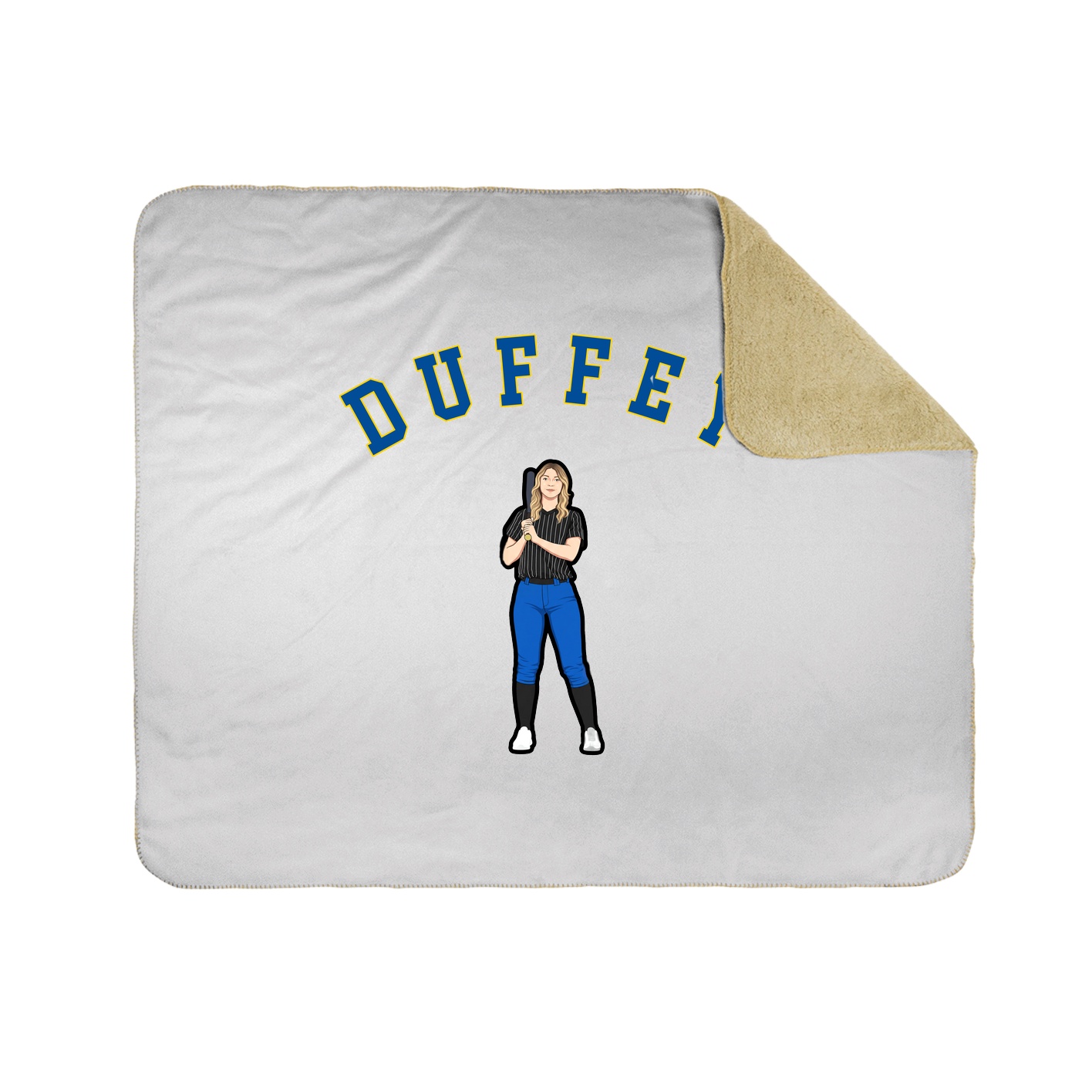 Throw Blanket — Shirsey Arch in White
