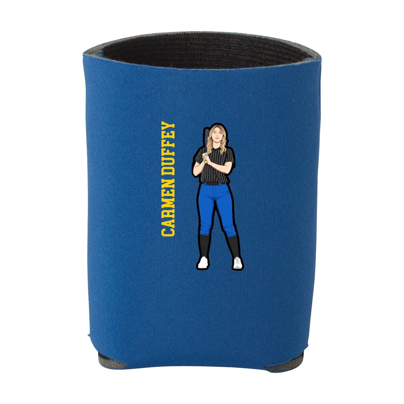 Can Holder — Name Vertical in Royal