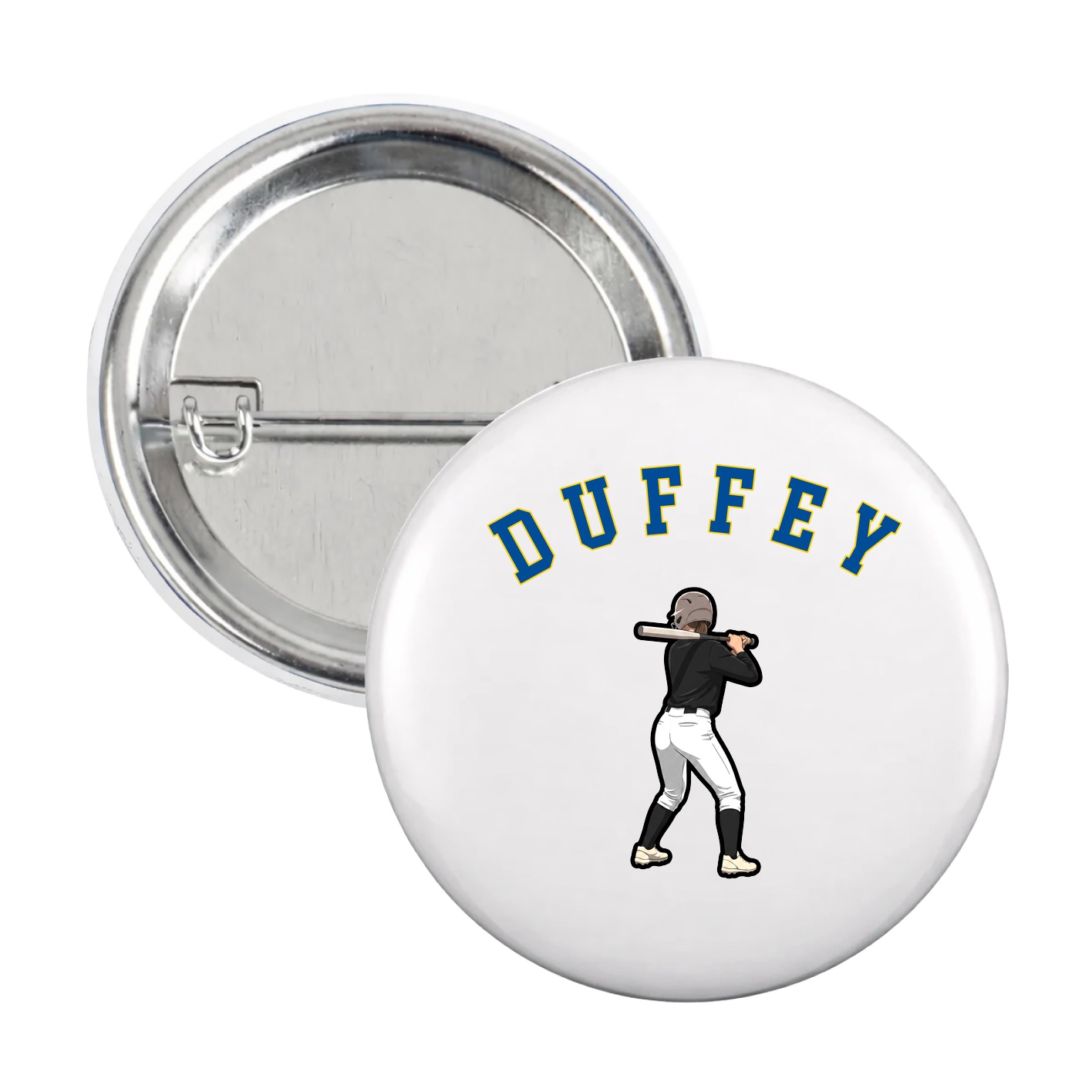 Game Day Button — Shirsey Arch in White