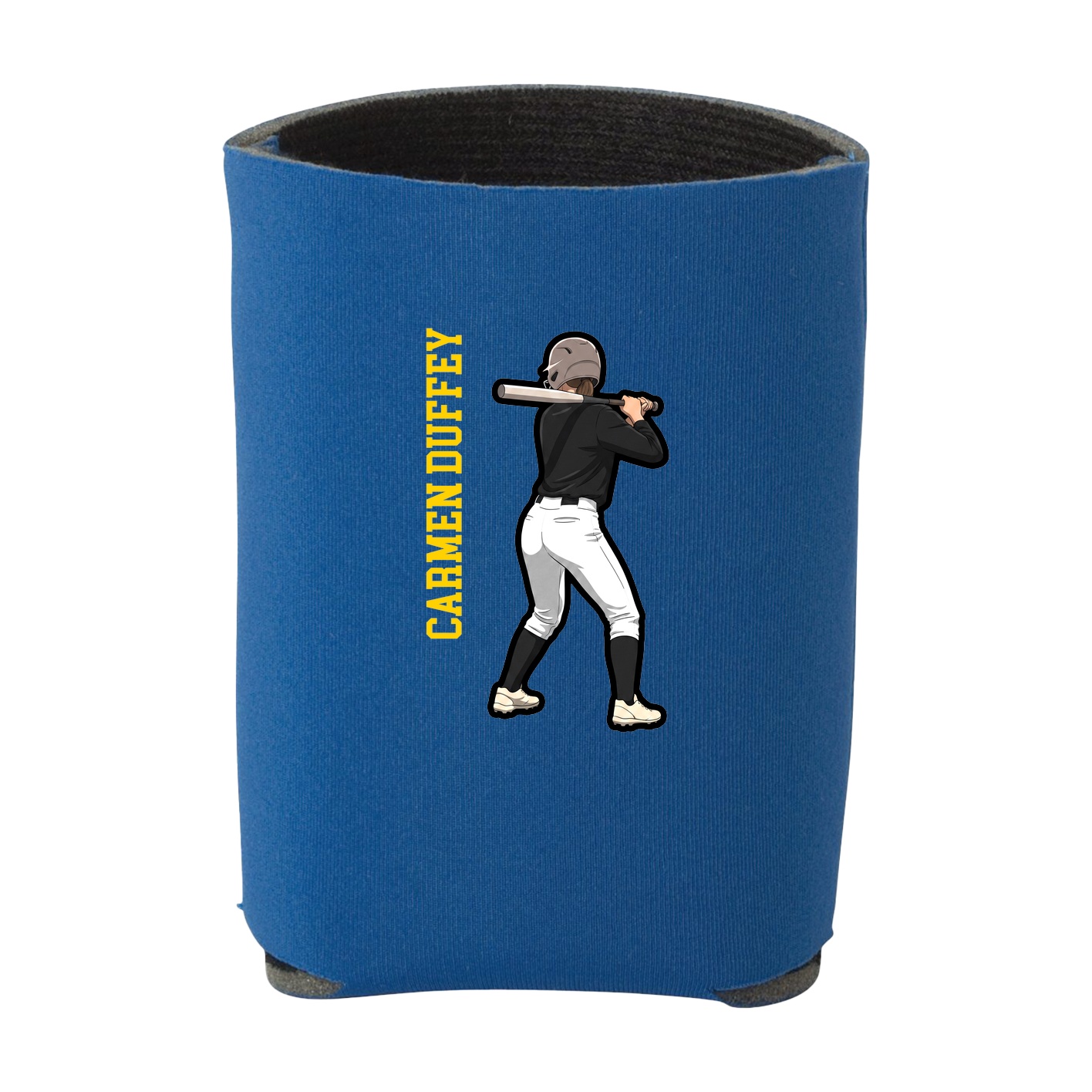 Can Holder — Name Vertical in Royal