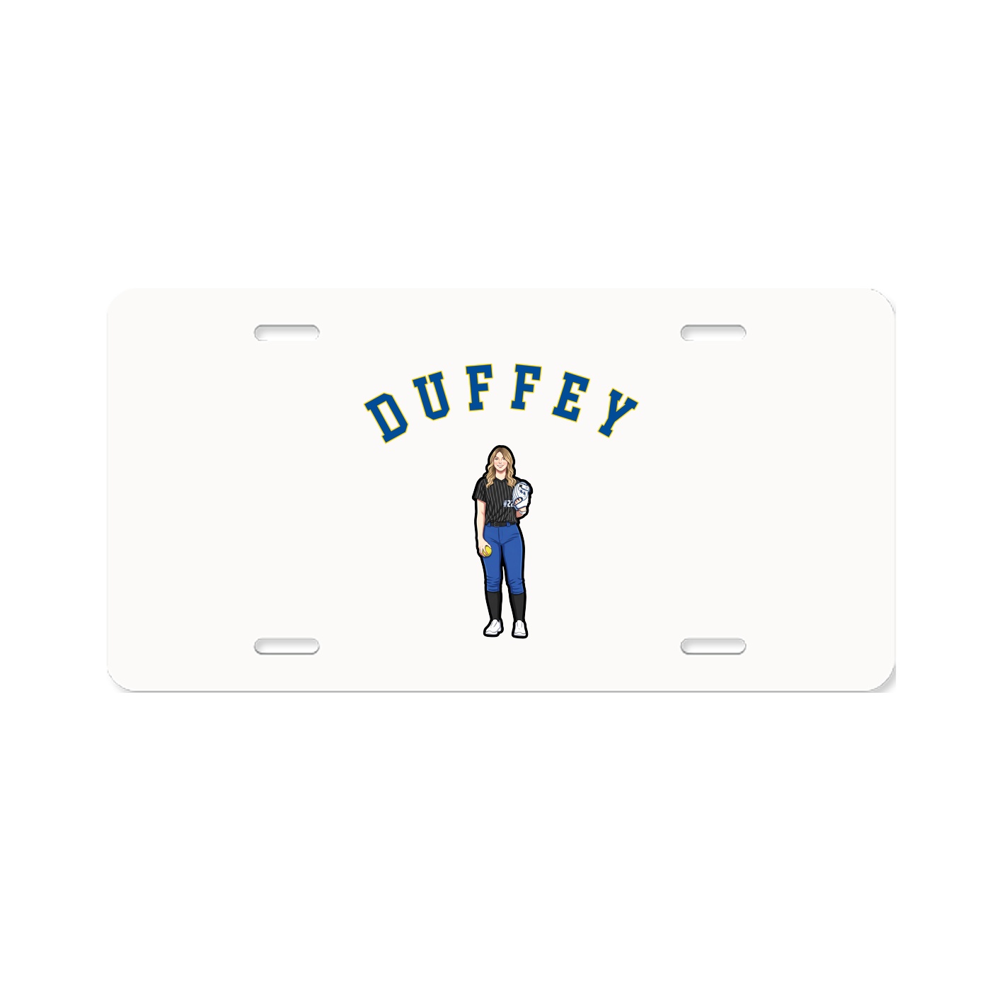 License Plate — Shirsey Arch in Classic