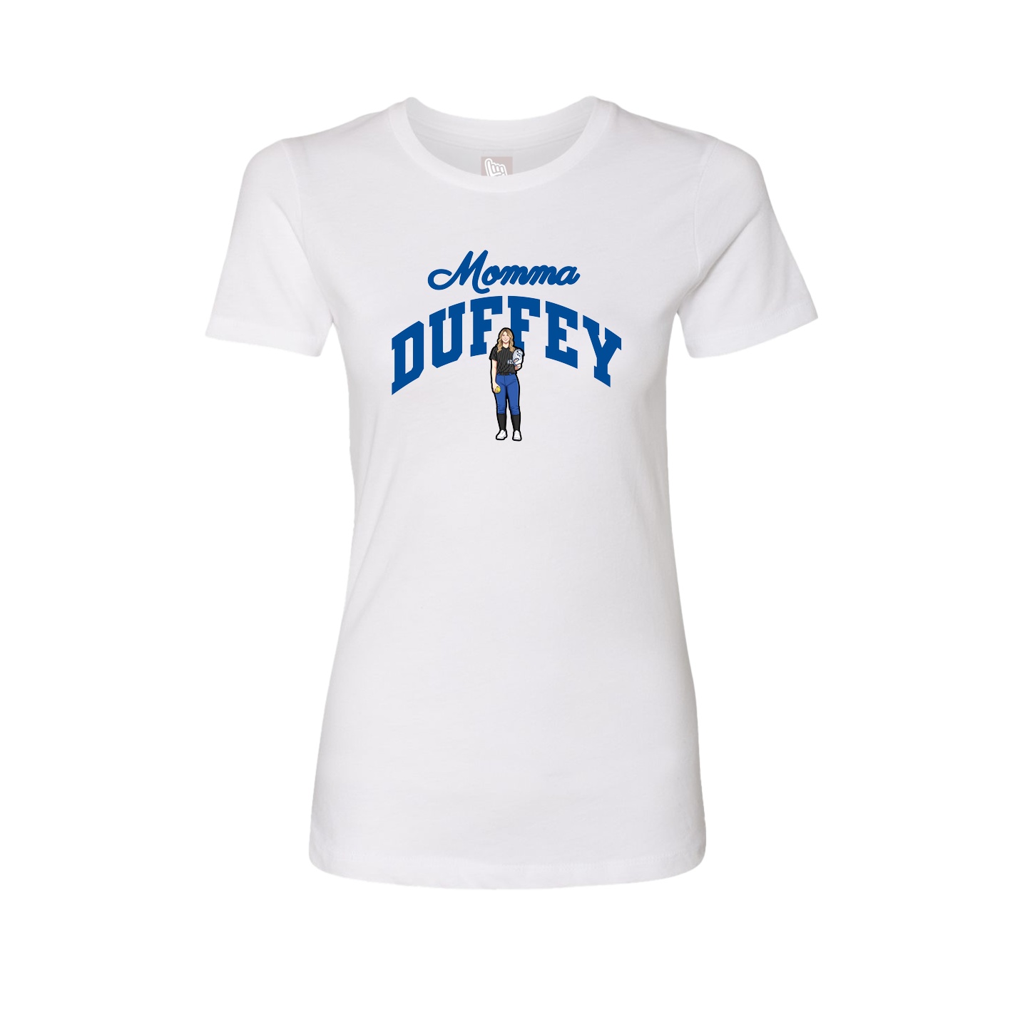 Womens Tee — Mothers Day Arch in White