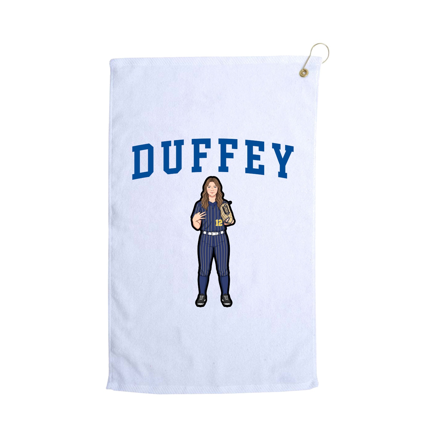 Golf Towel — Shirsey in White