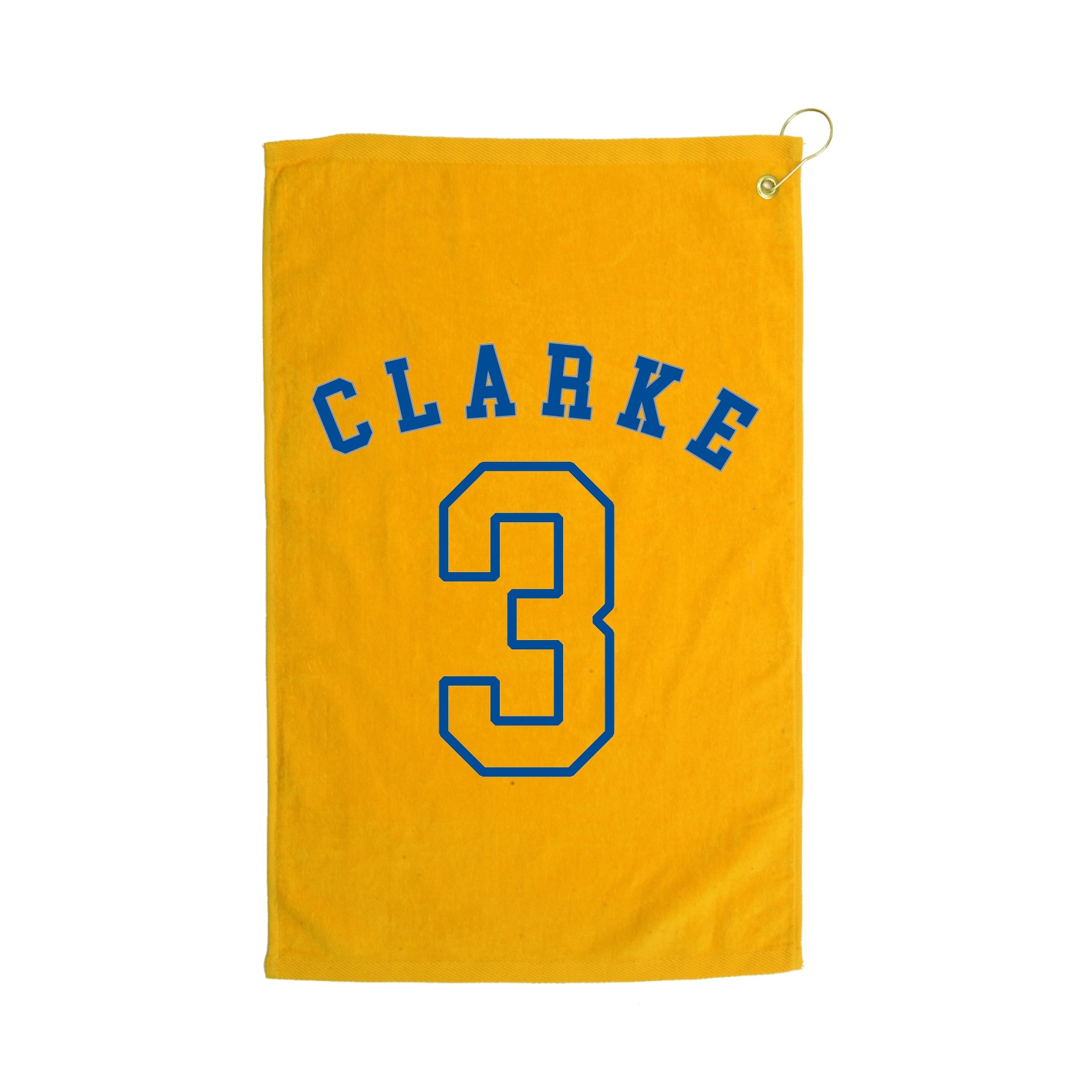 Golf Towel — Shirsey Arch in Gold