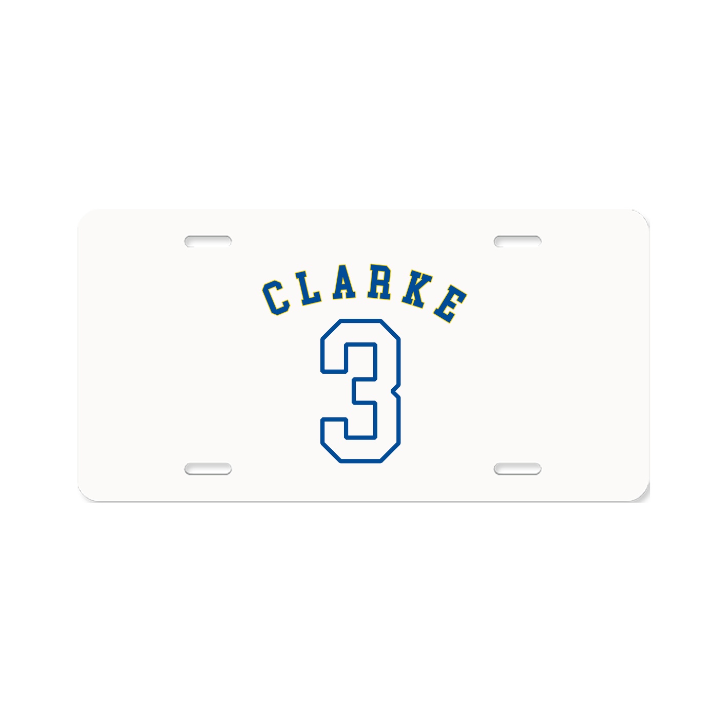 License Plate — Shirsey Arch in Classic