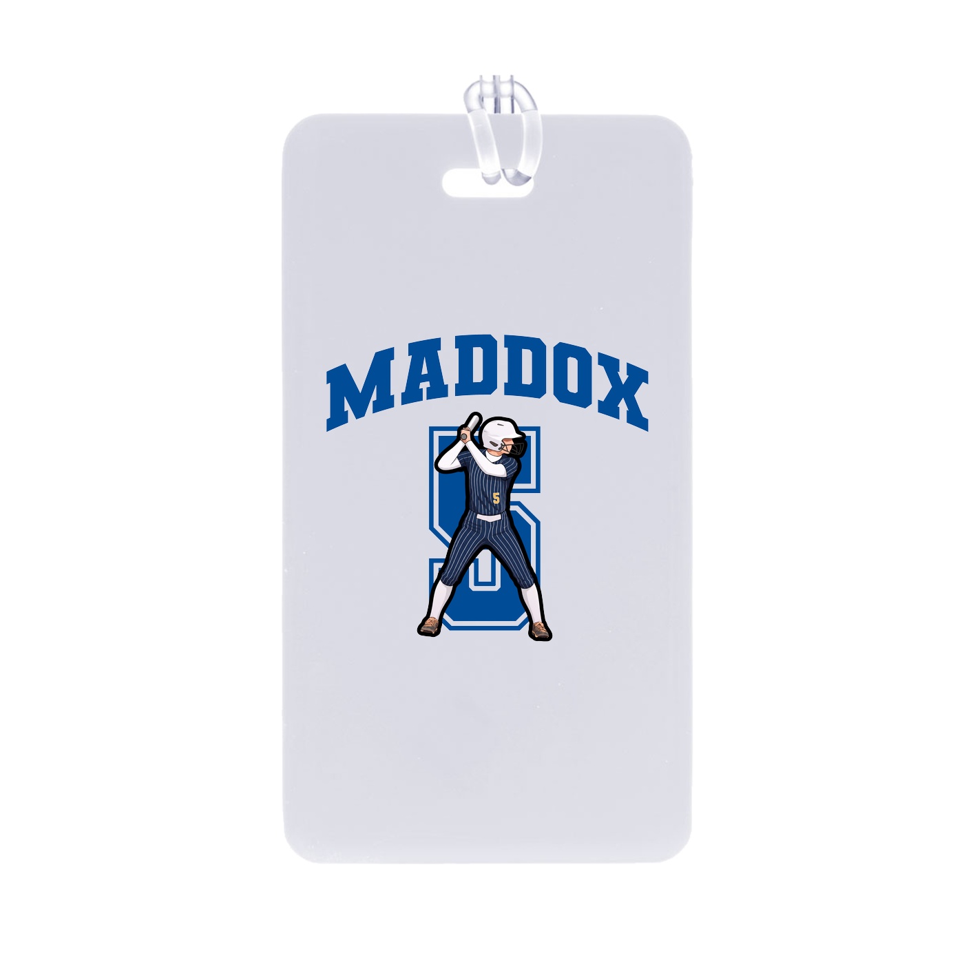 Bag Tag — Number in Classic