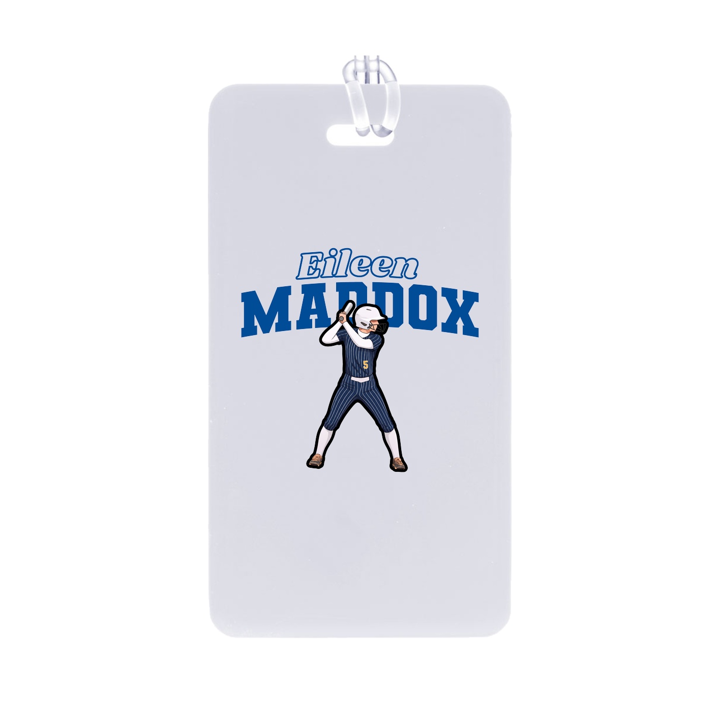 Bag Tag — Name Arch in Classic