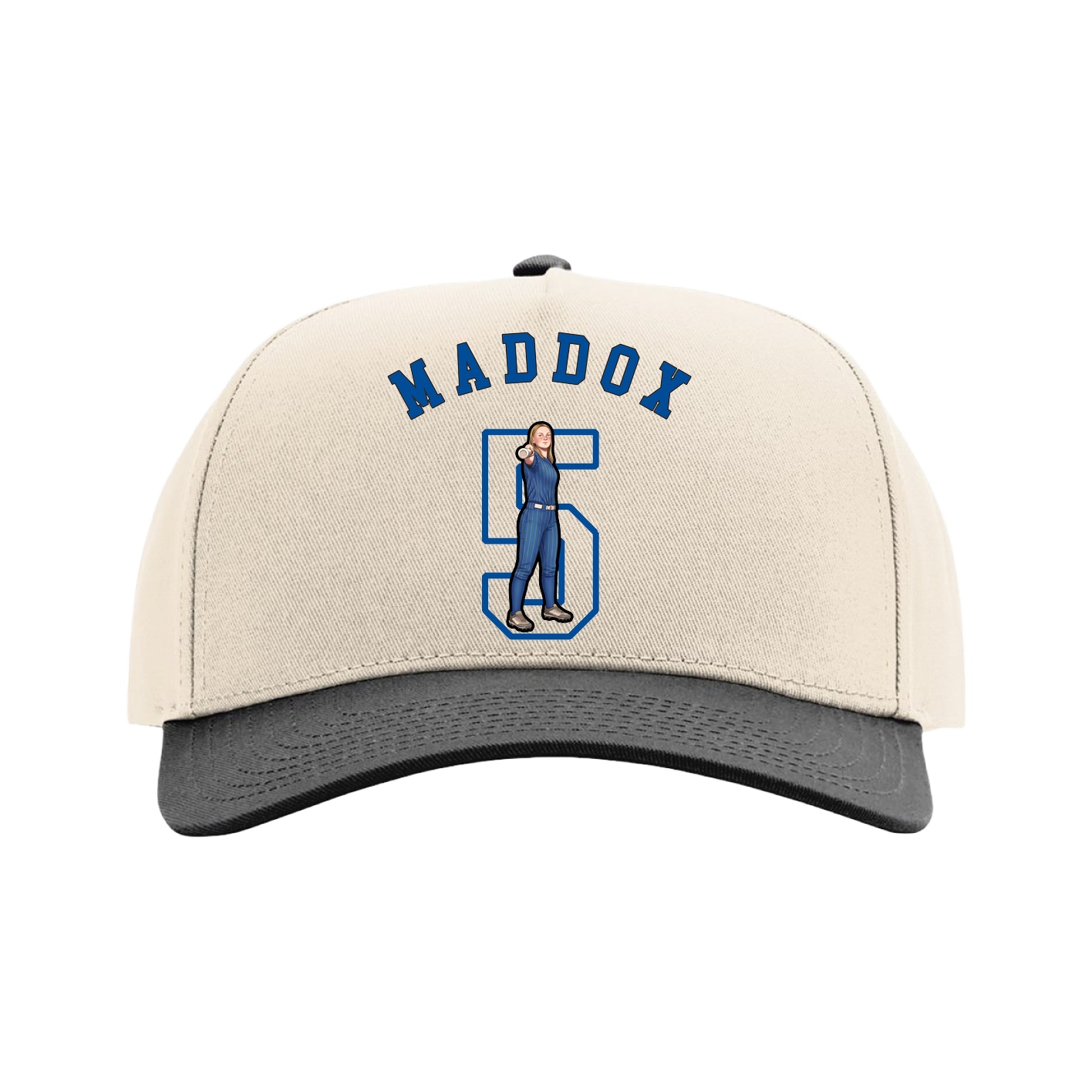 Full Fabric Five-Panel Champ Cap