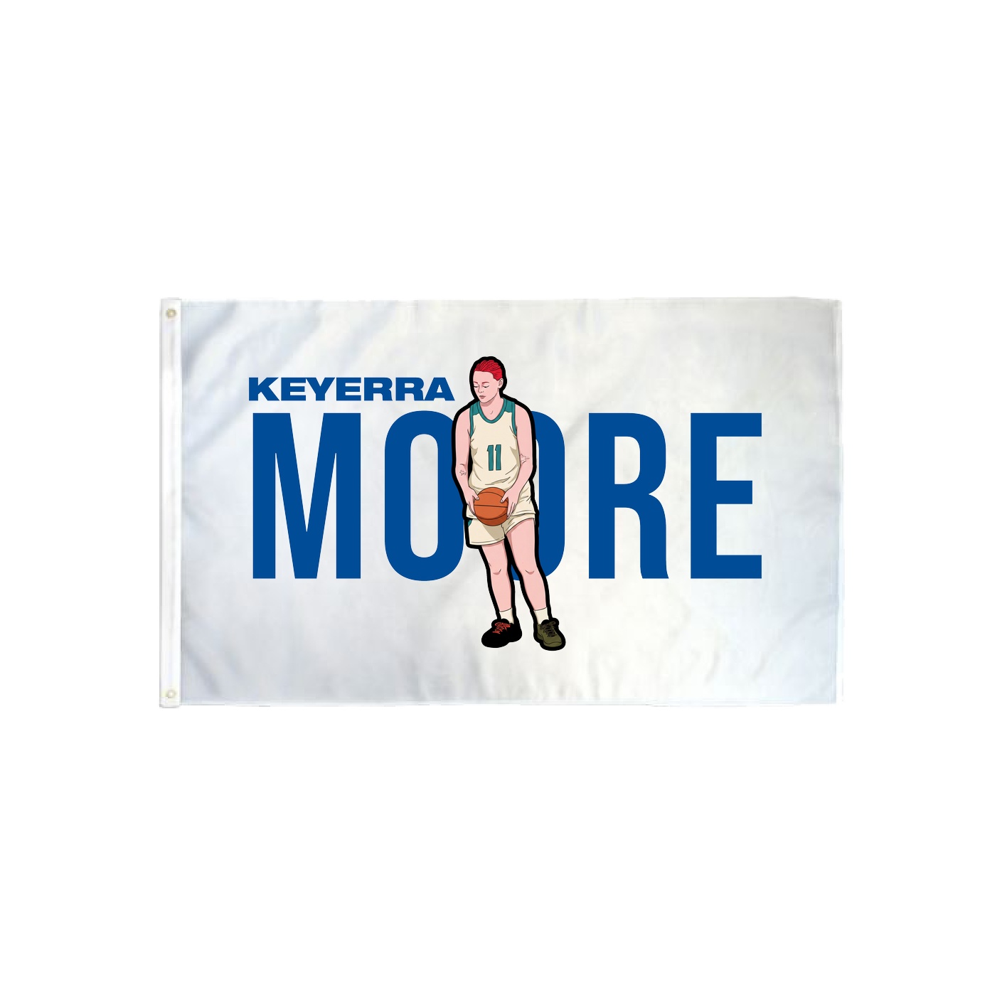3x5 Flag — Player Name in Classic