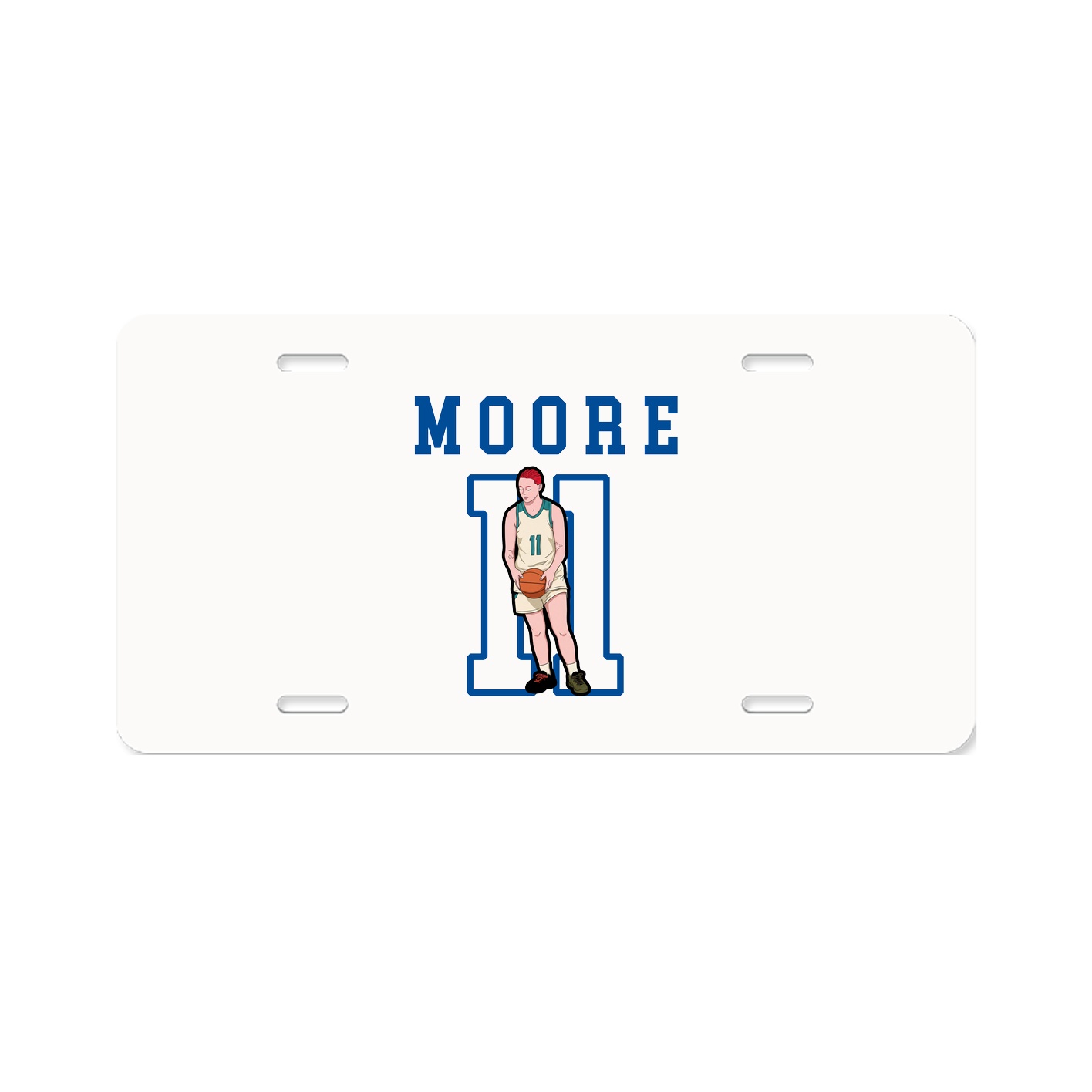 License Plate — Shirsey in Classic