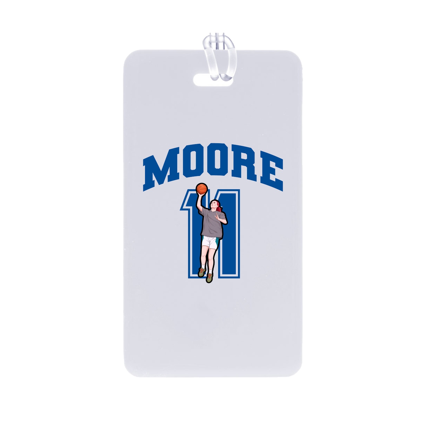 Bag Tag — Number in Classic