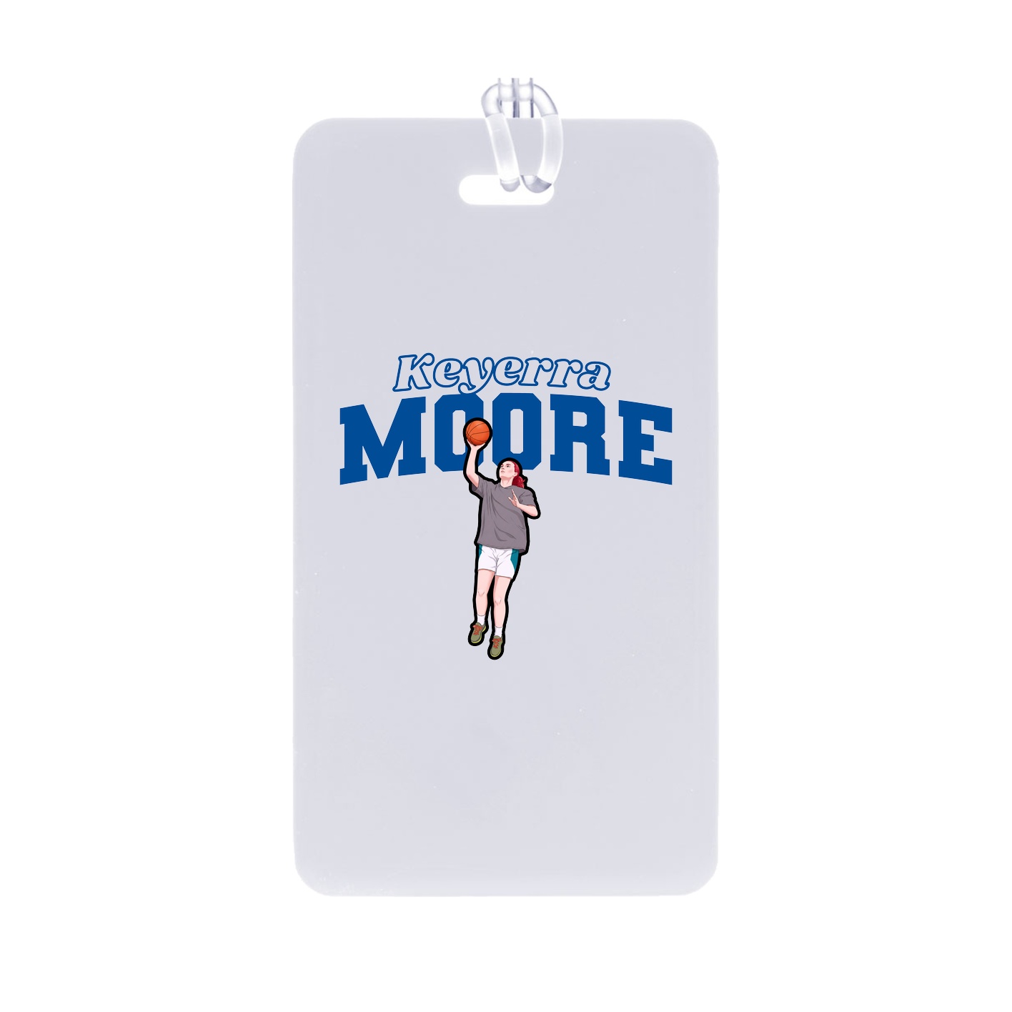 Bag Tag — Name Arch in Classic