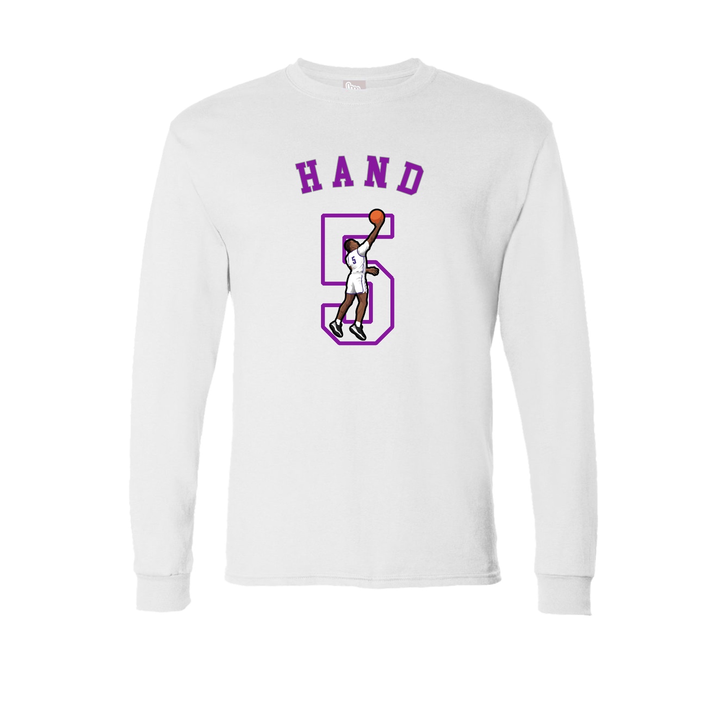 Long Sleeve Tee — Shirsey Arch in White