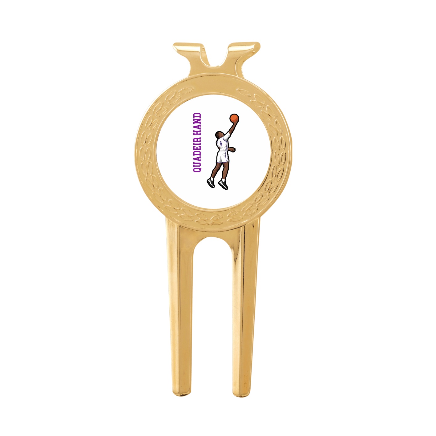 Divot Tool with Ball Marker — Name Vertical in Classic