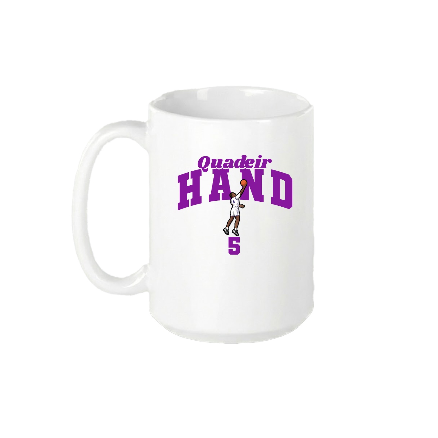 15oz Coffee Mug — Signature Arch in White