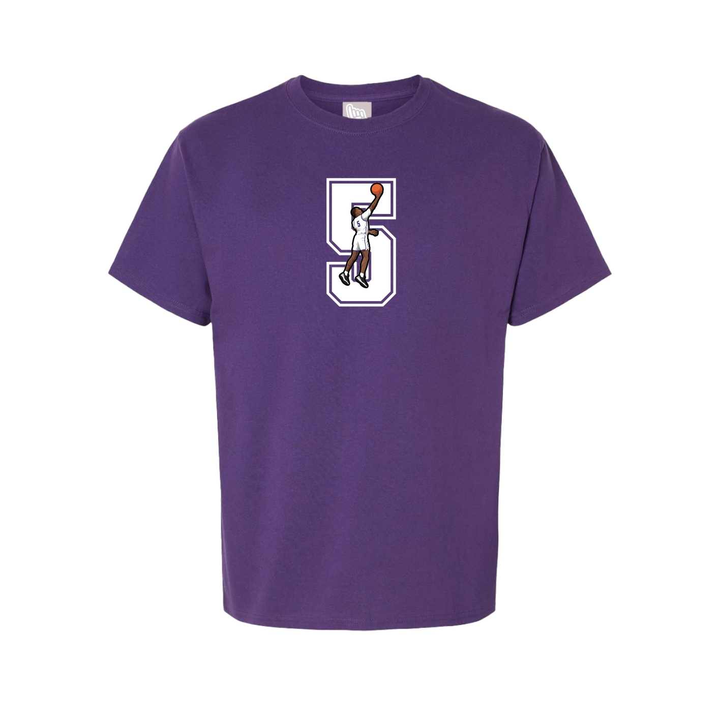 Tee — Number in Purple