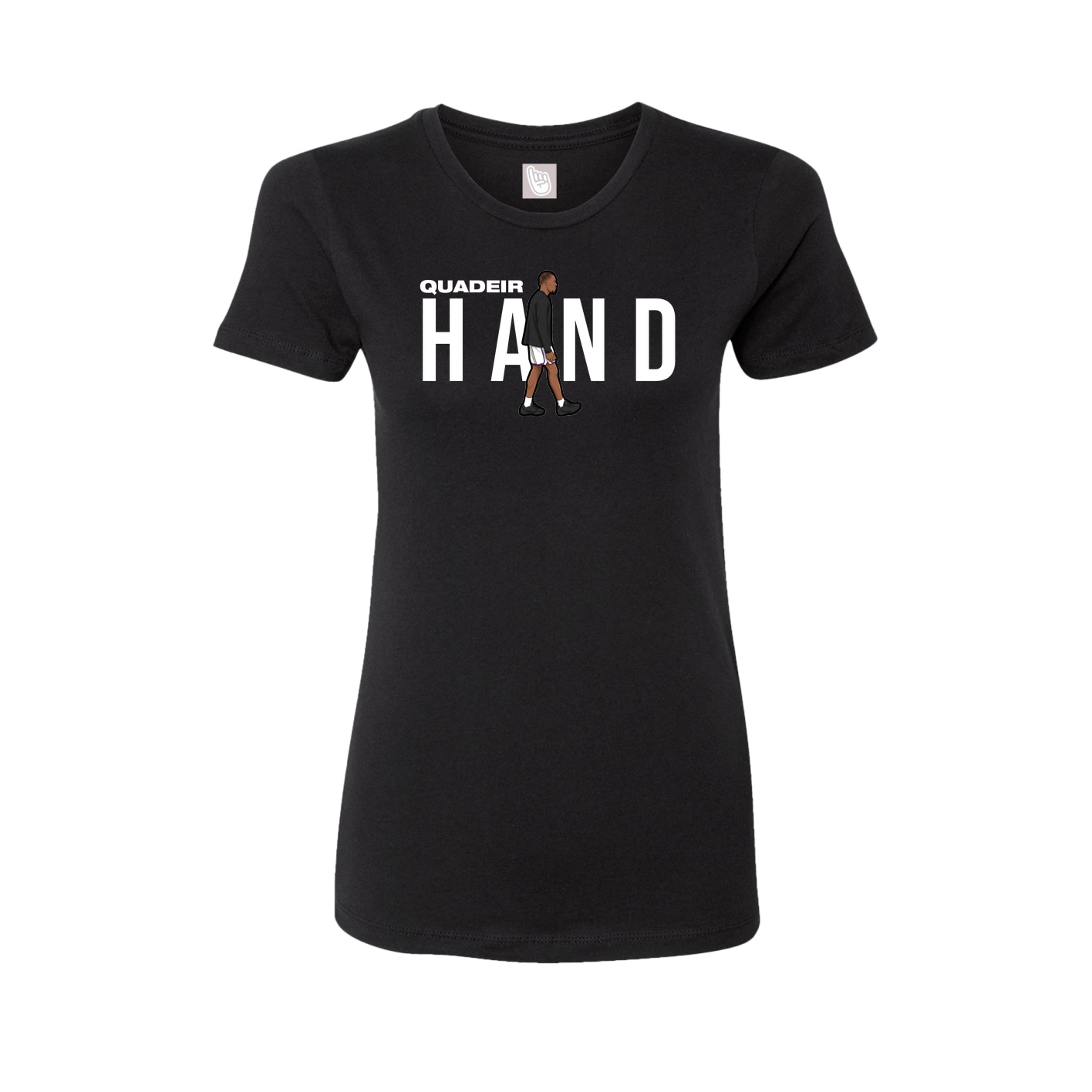 Womens Tee — Player Name in Black