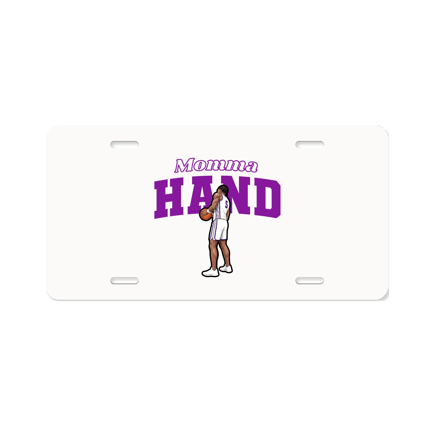 License Plate — Mothers Day Block in Classic