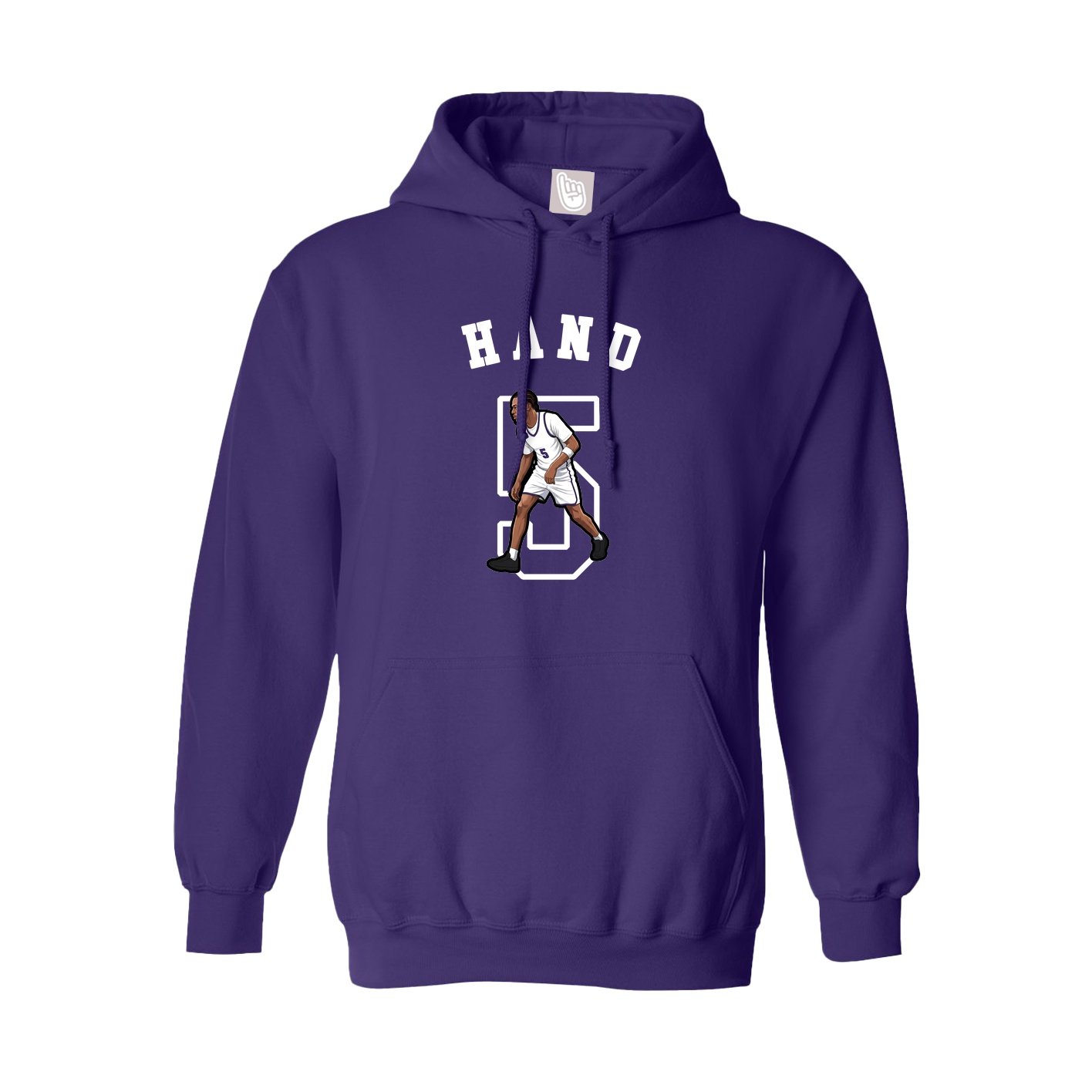 Youth Hoodie — Shirsey Arch in Purple
