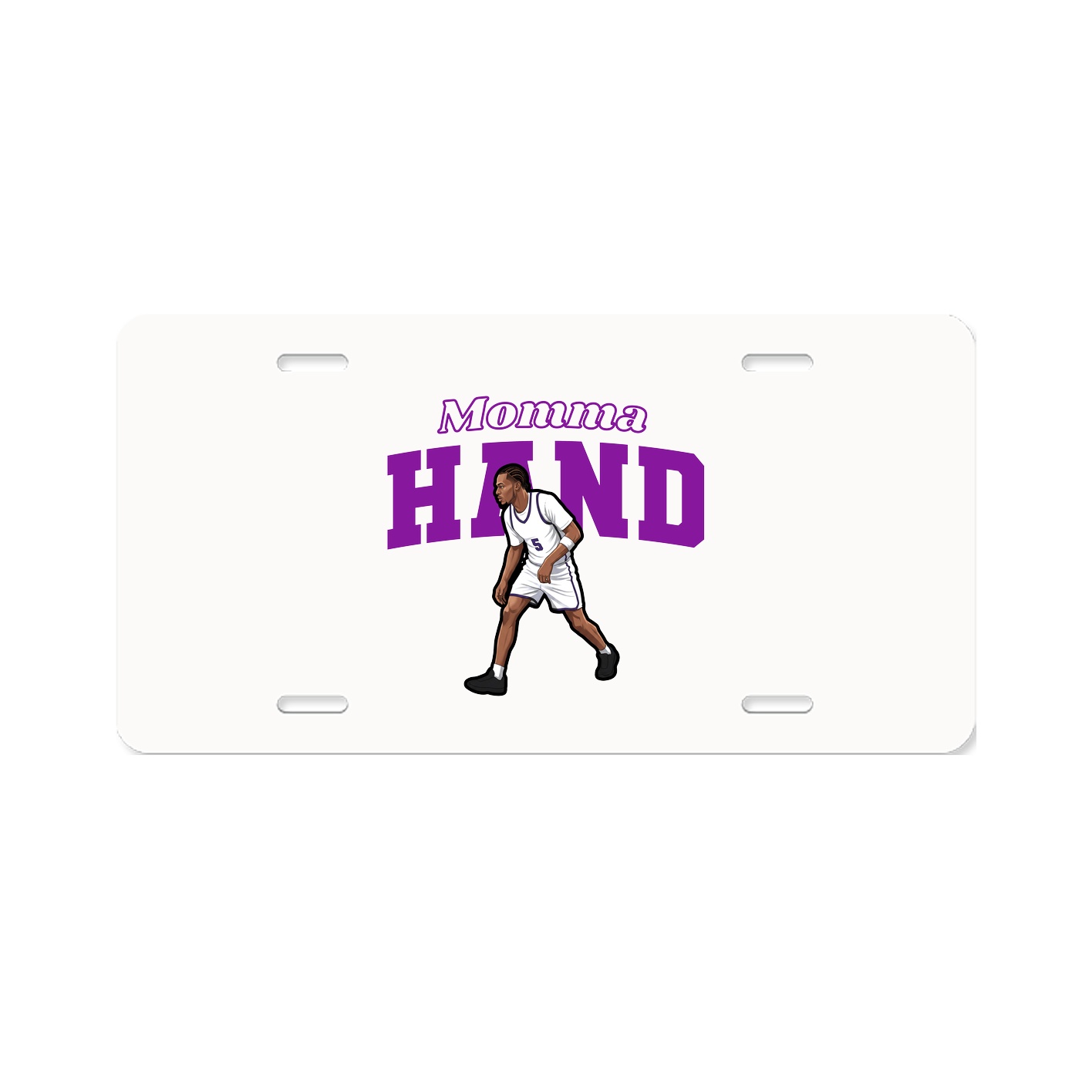 License Plate — Mothers Day Block in Classic